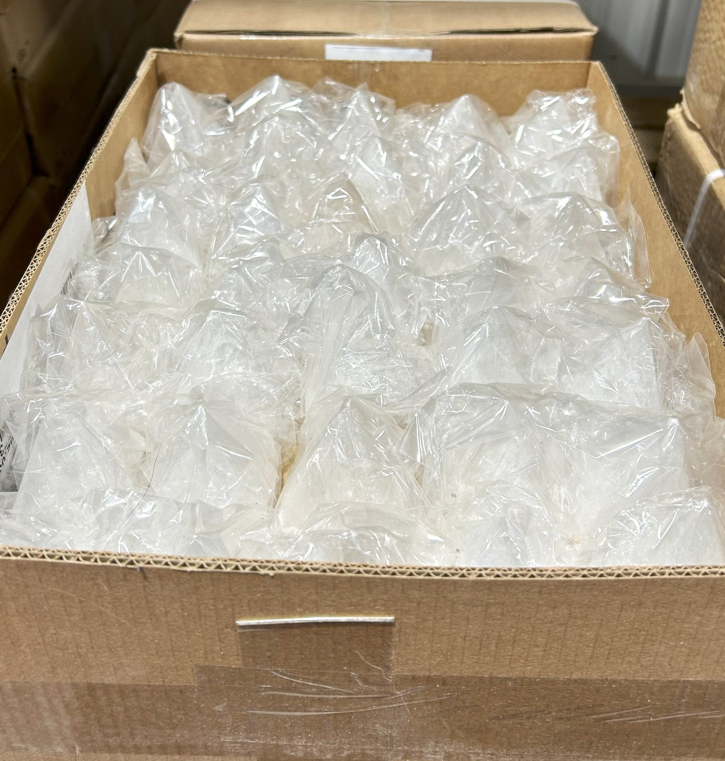 6 cm Selenite Pyramids (20 pcs)
