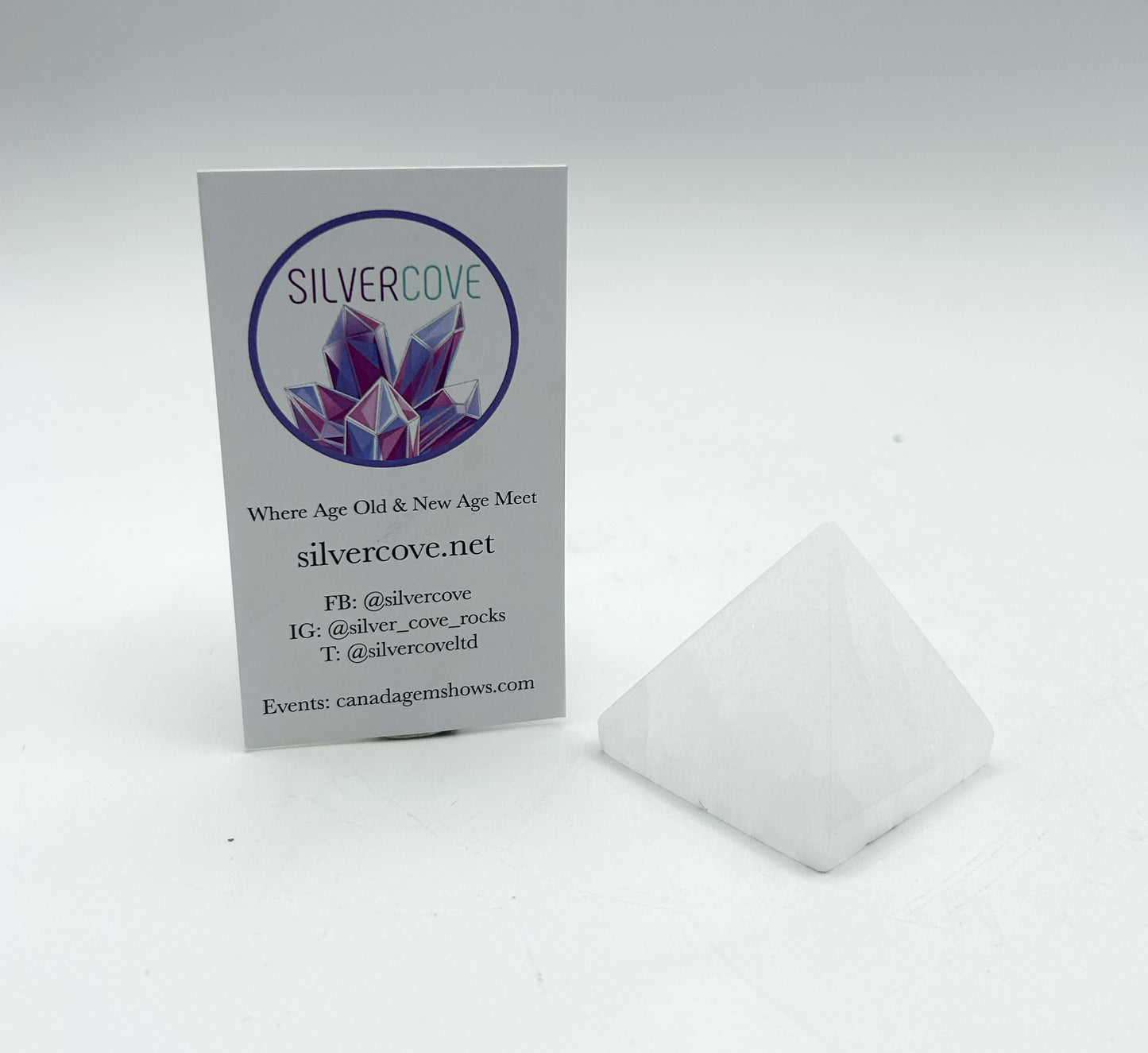 5cm Selenite Pyramids (20 pcs)