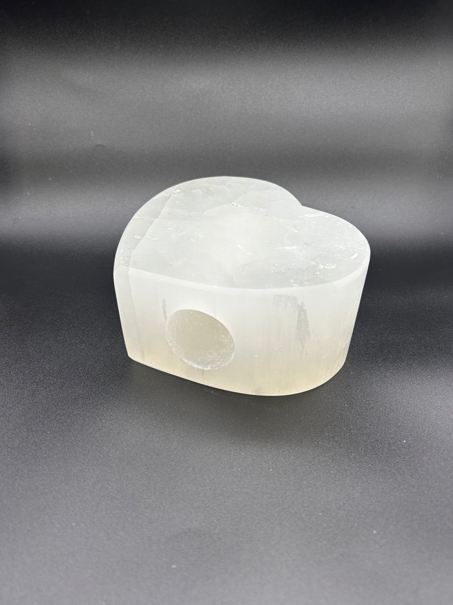 20cm Heart Selenite Lamp (8pc Case)