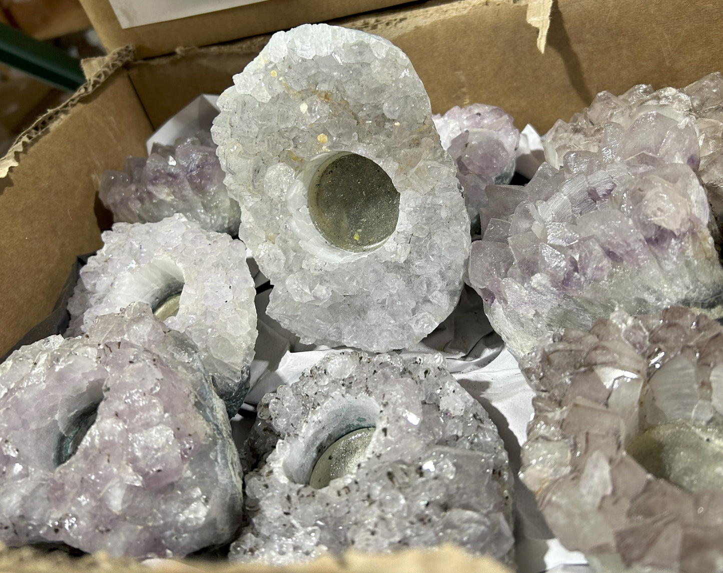 Amethyst Candleholder Case