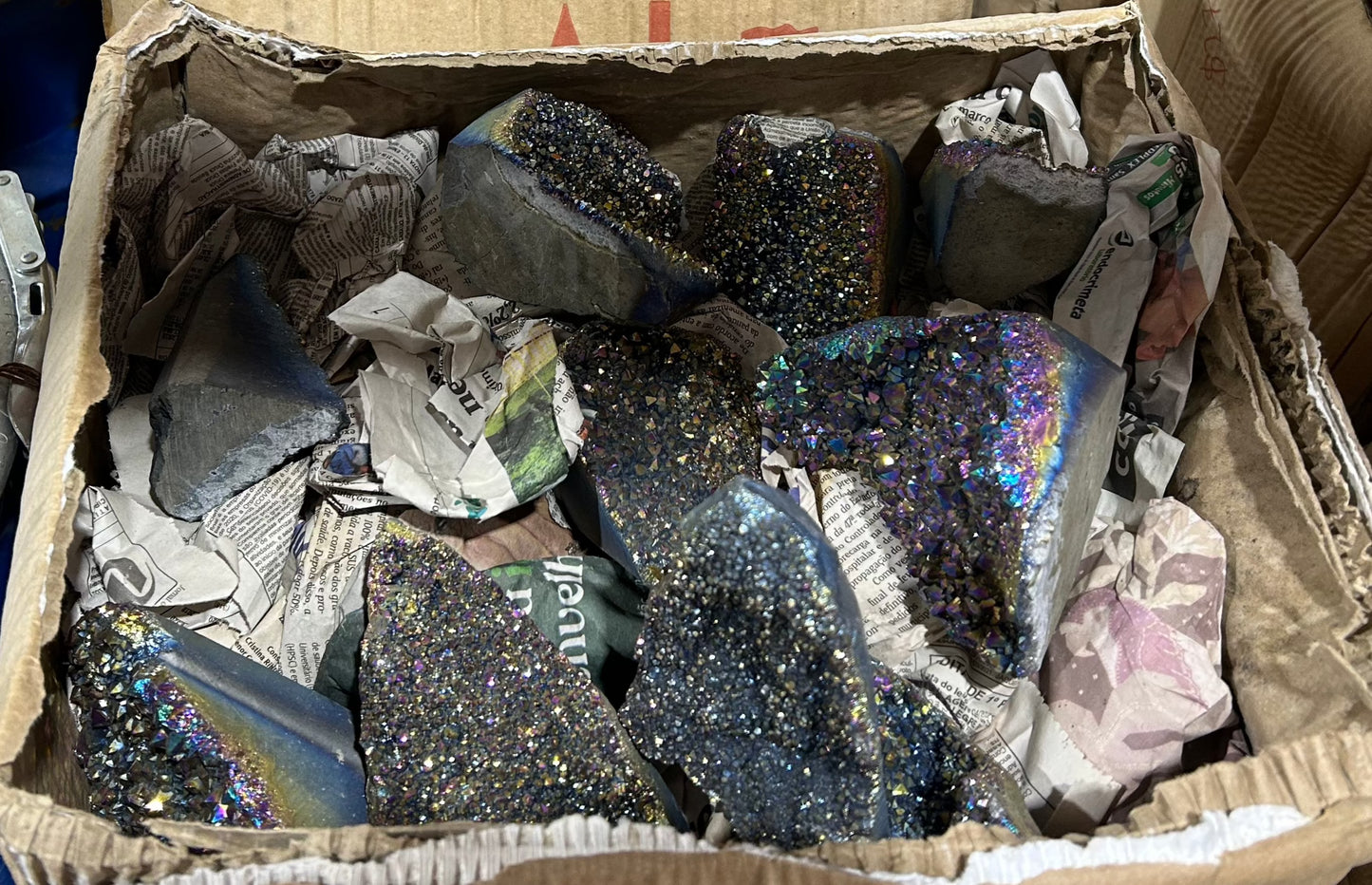 Electroplated Titanium Quartz Cut Base (Case)