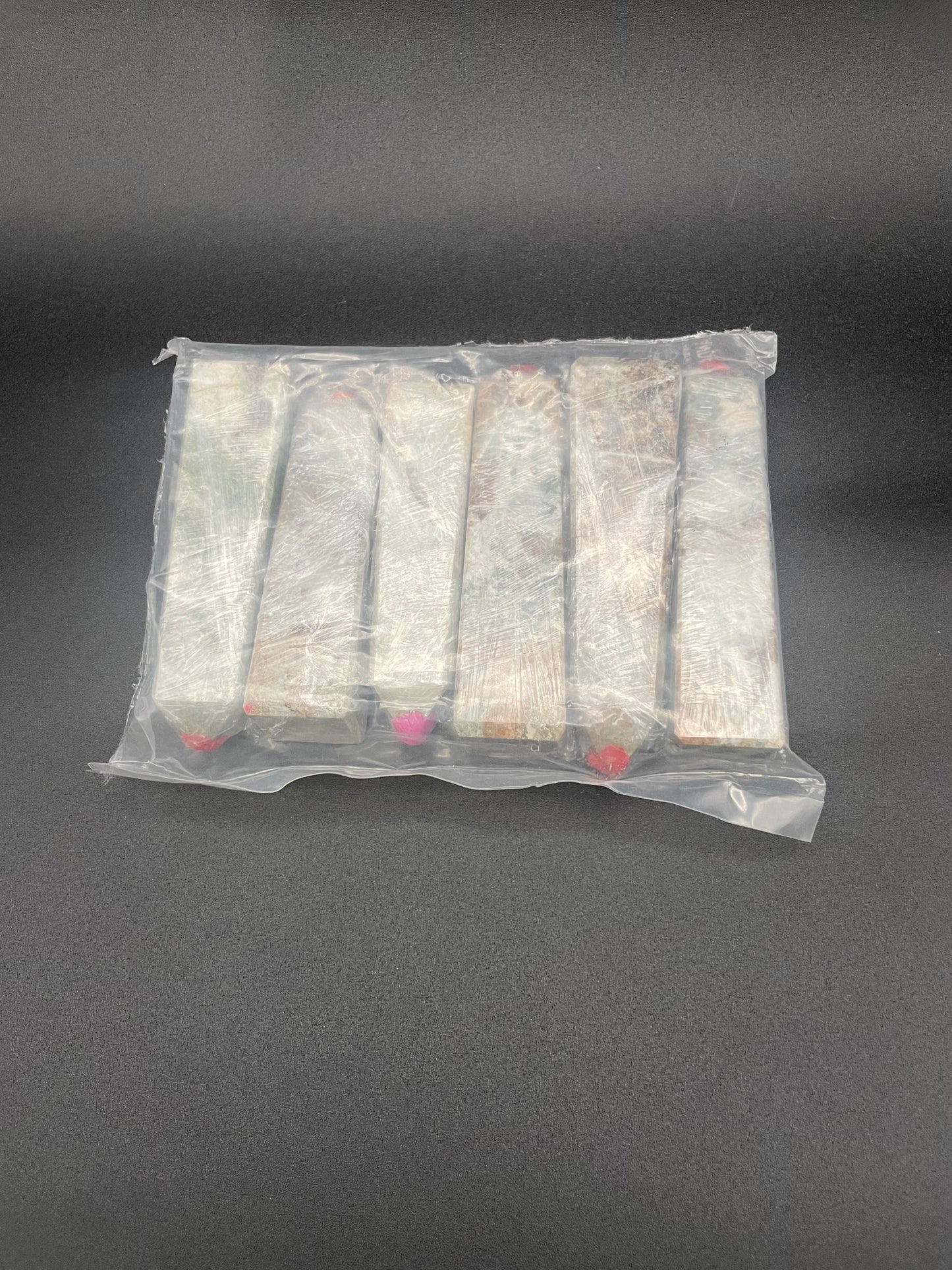 Canadian Vesuvianite and Grossular Garnet 4 Sided Towers (1kg Bag)