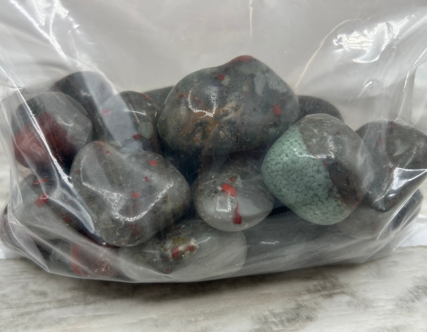 Bloodstone 1lb Tumbled Bag