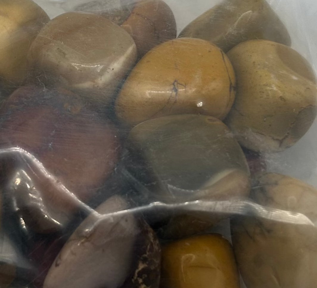 Mookite Jasper 1lb Tumbled Bag
