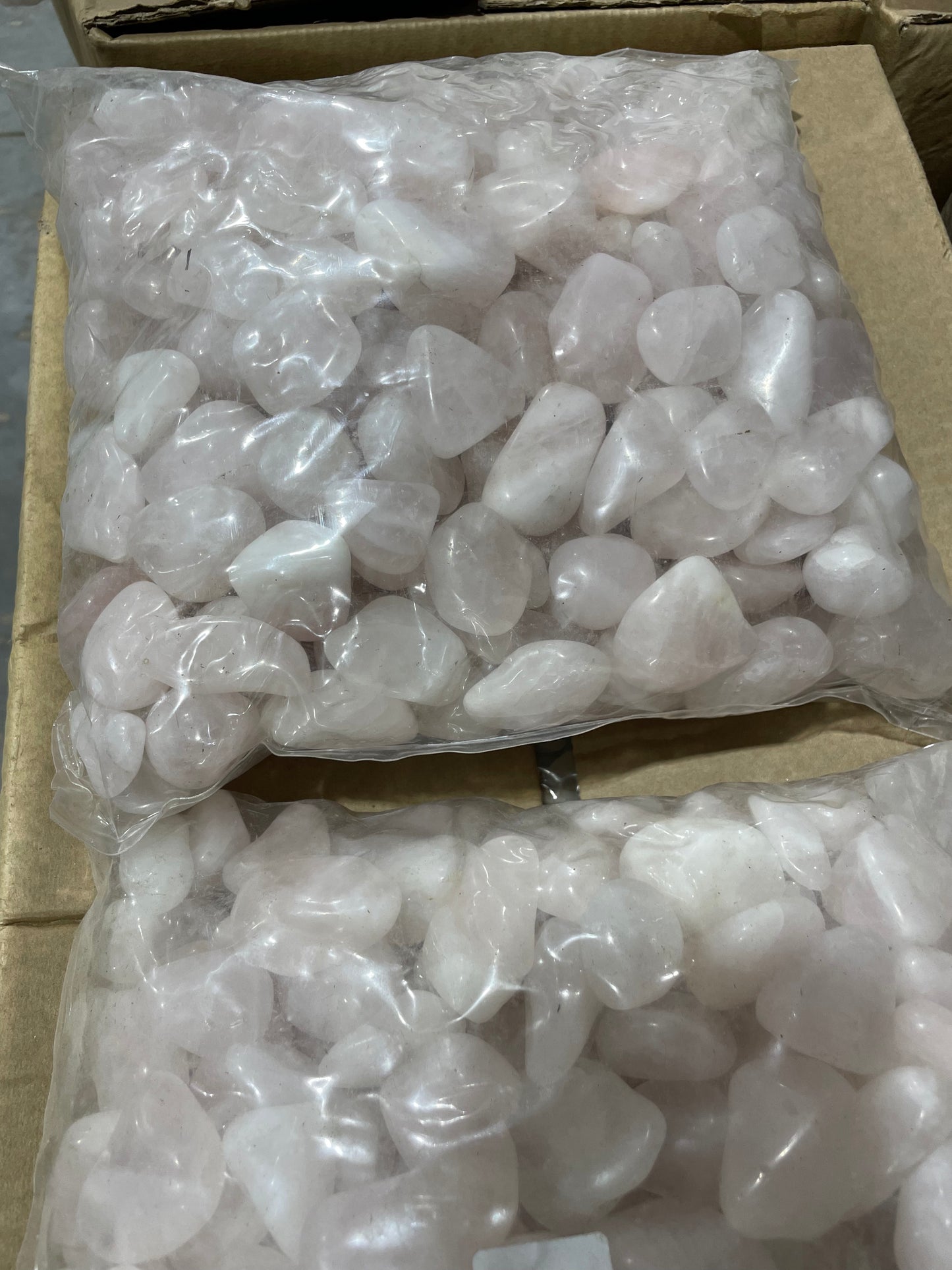 Large Tumbled Rose Quartz (Bag)