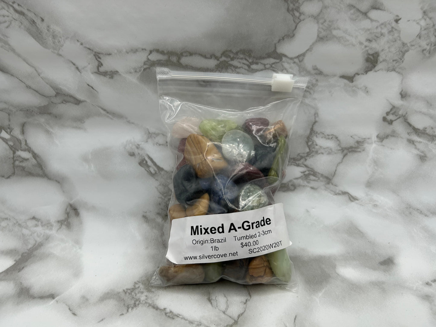 Mixed A Grade 1lb Tumbled Bag
