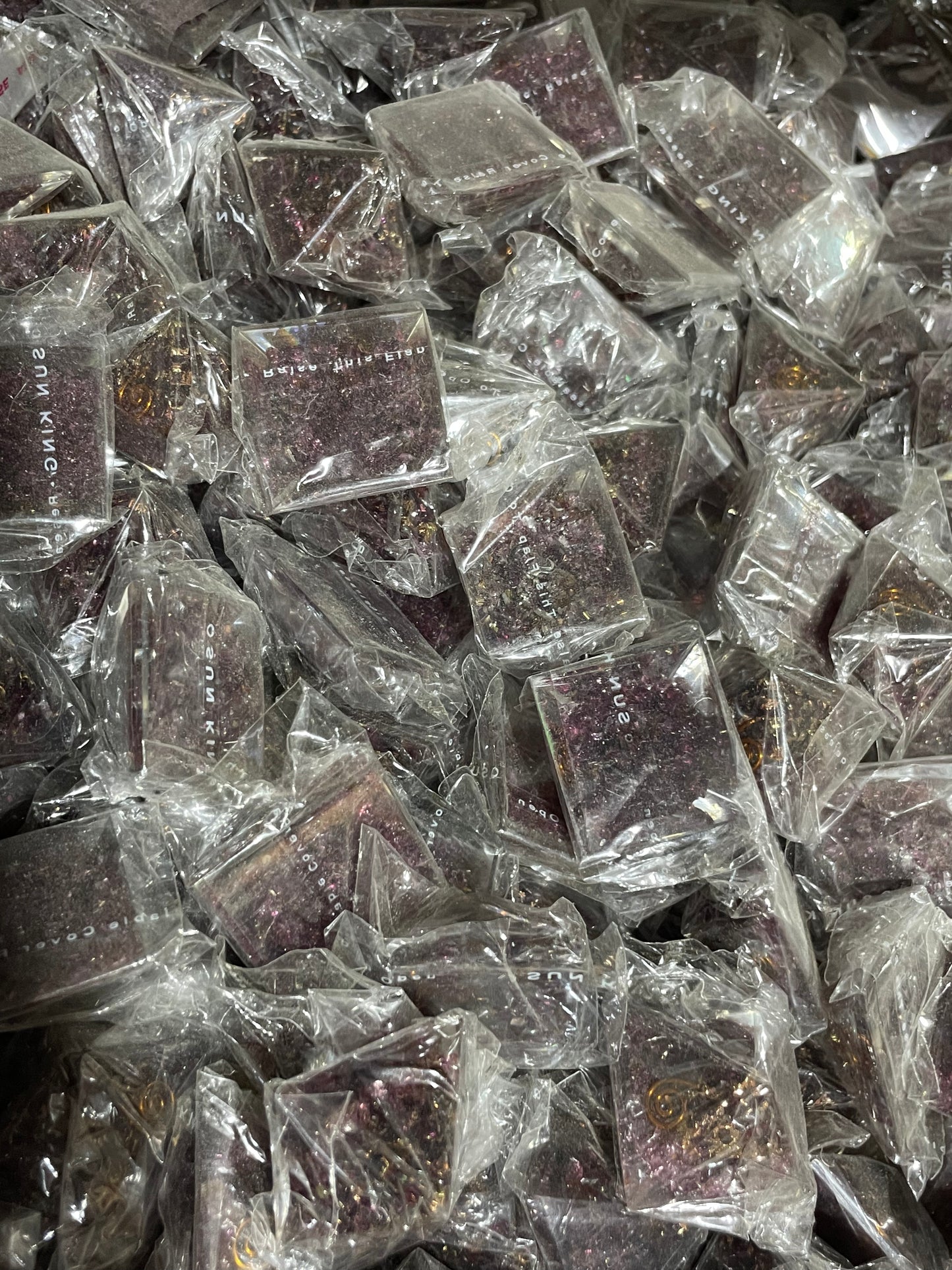 Garnet Mini Orgonite 10pc Lot