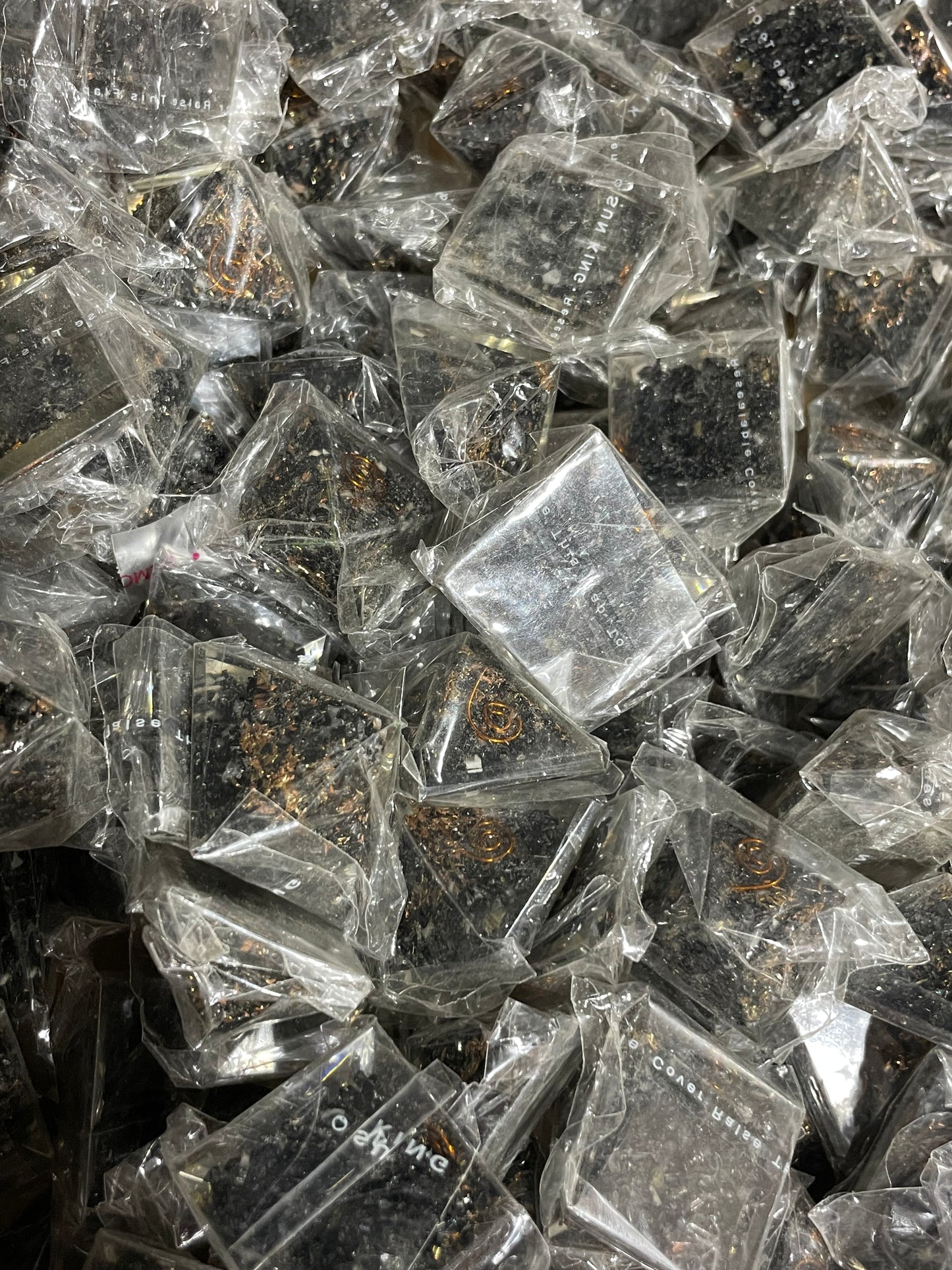 Tourmaline Mini Orgonite 10pc Lot