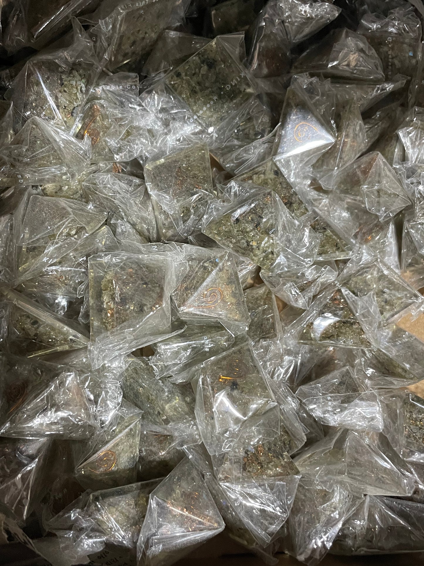 Labradorite Mini Orgonite 10pc Lot