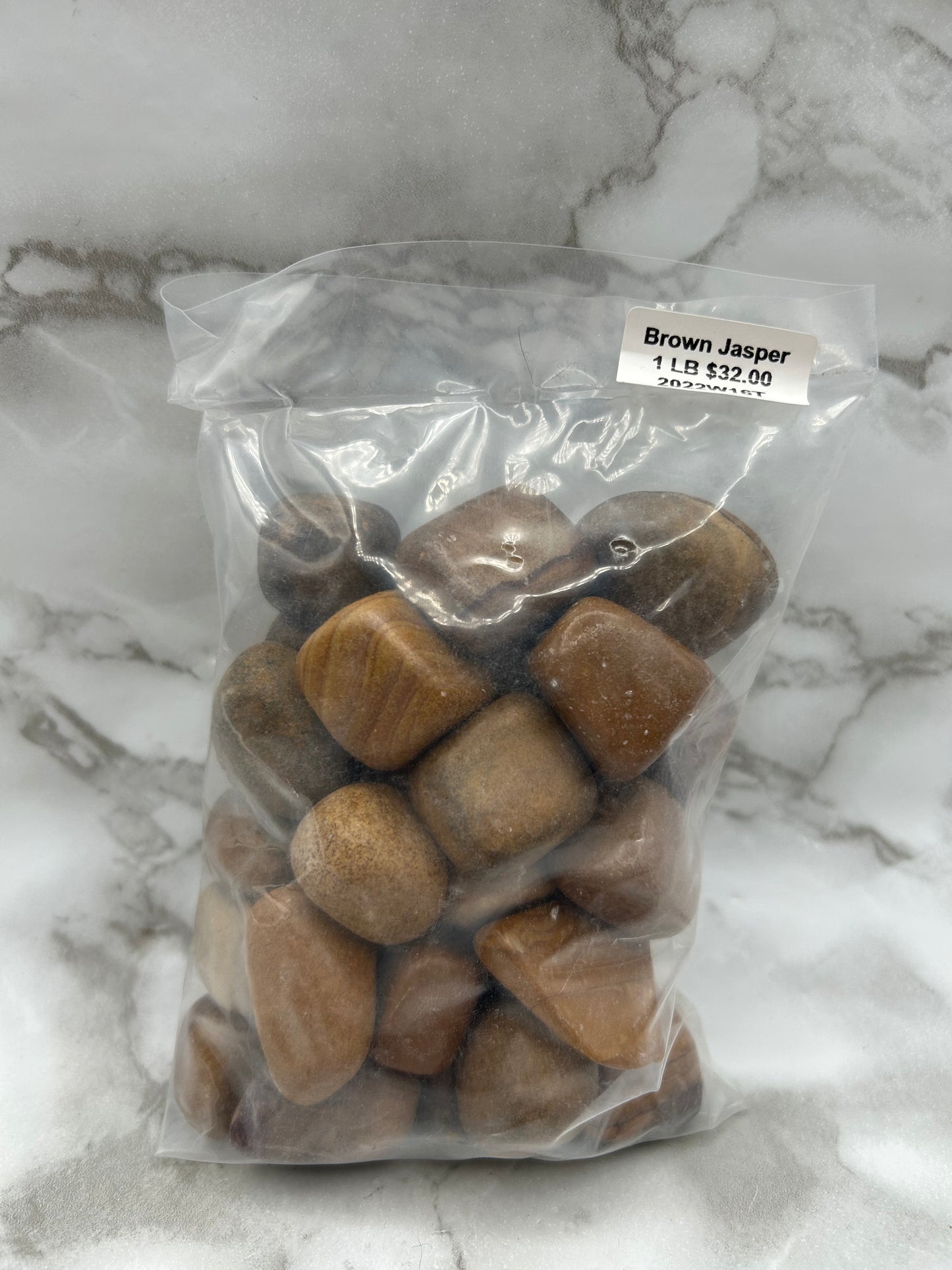 Brown Jasper 1lb Tumbled Bag