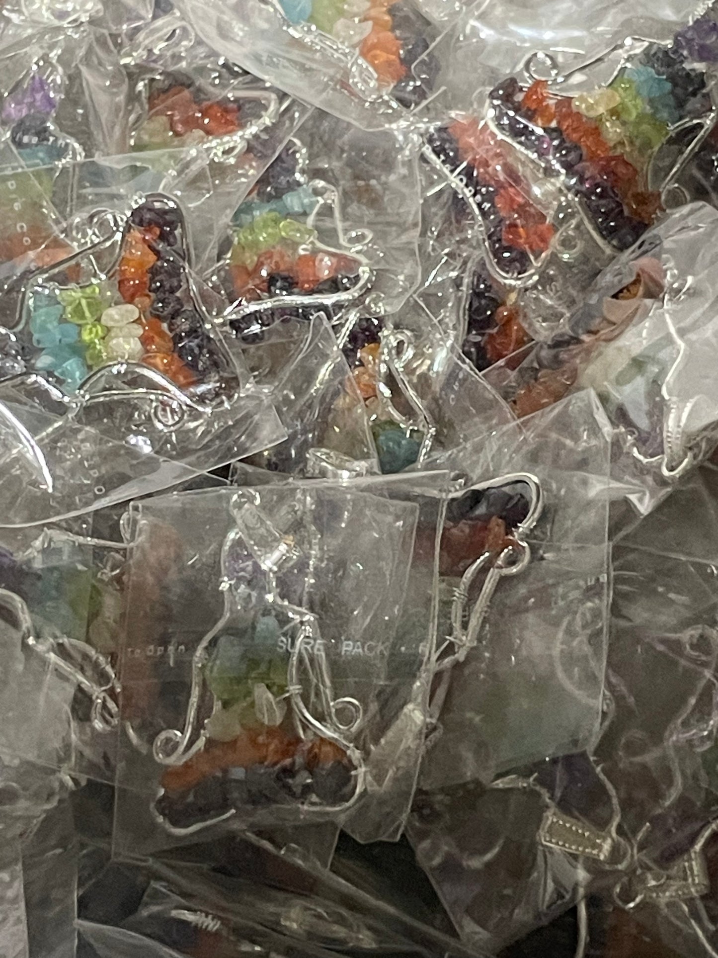 Silver Plated Chakra "Mediation" Pendants (20pc Lot)