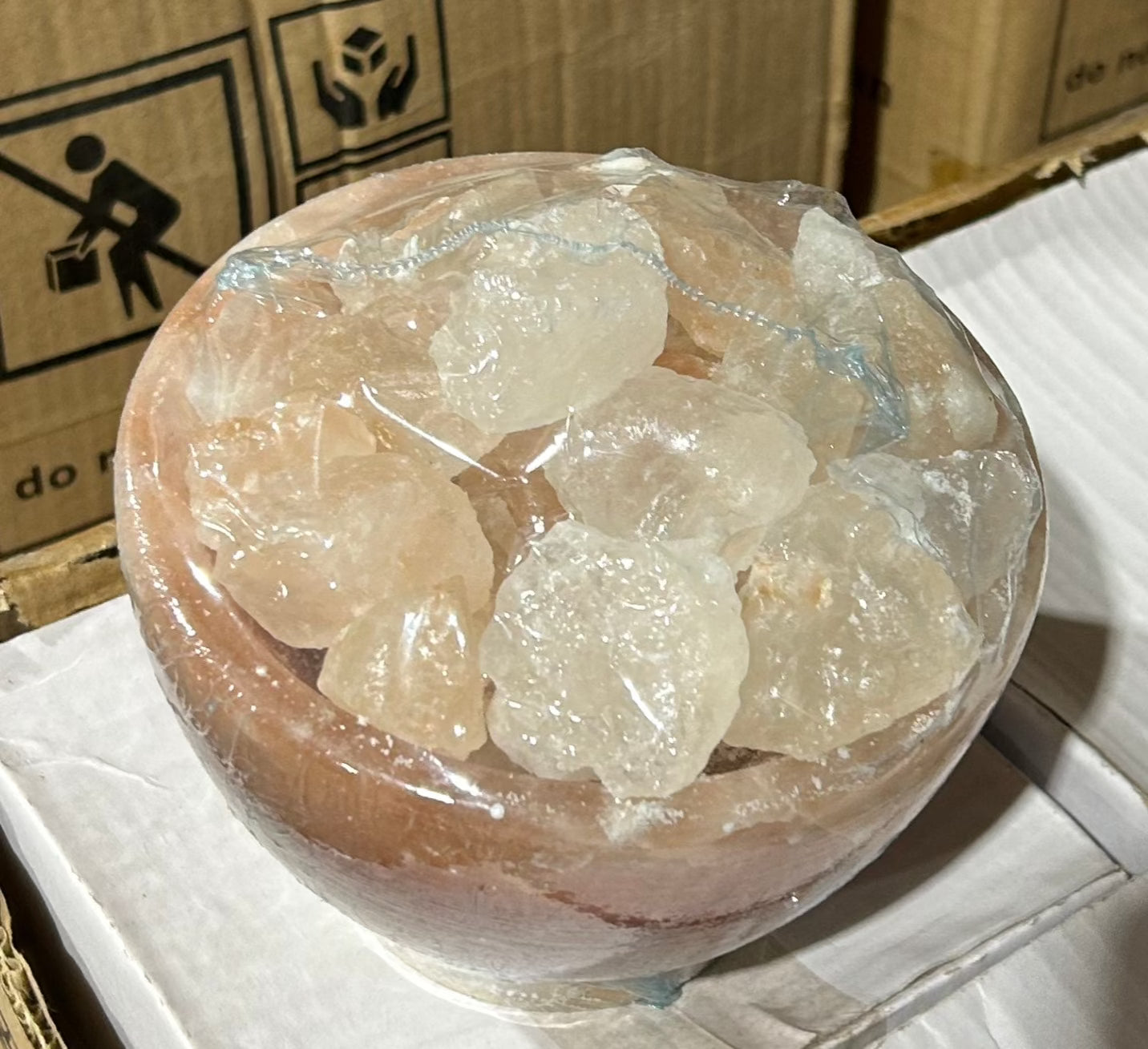6" Bowl Salt Lamp (6pc Case)