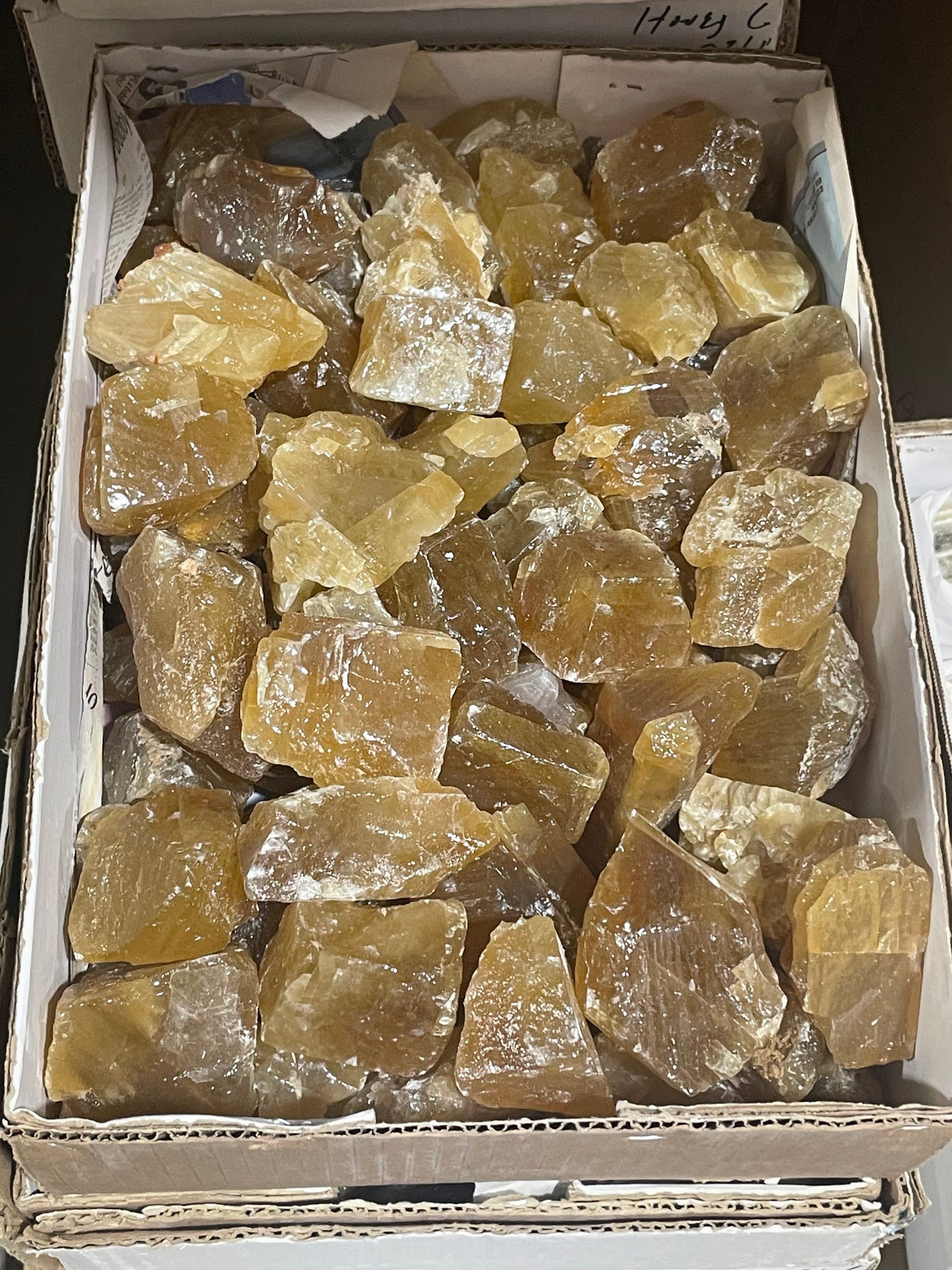 Honey Calcite (10lb Lot)