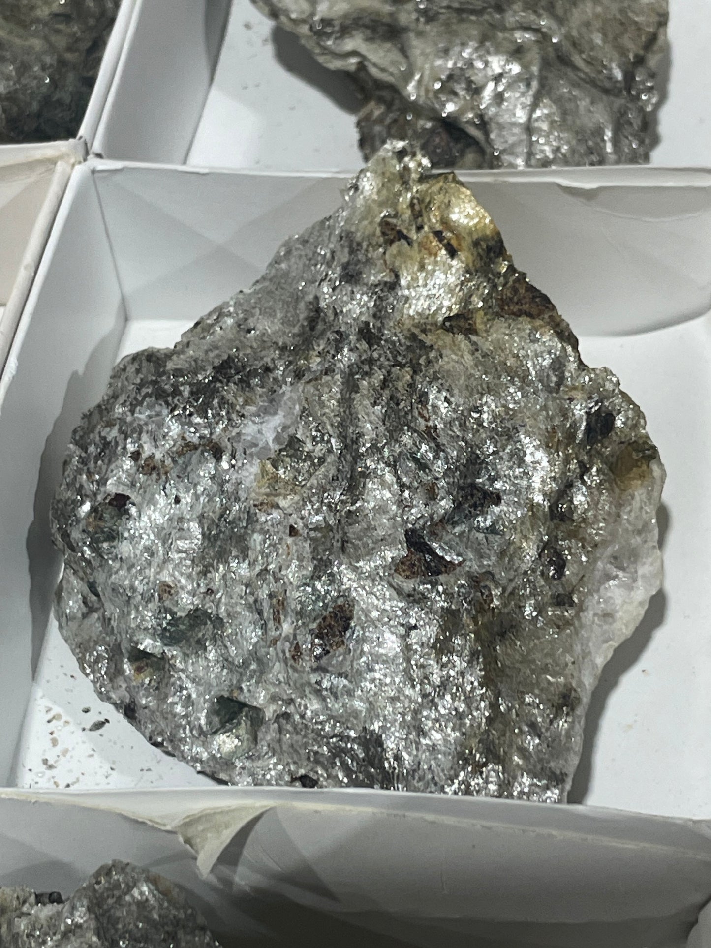 Canadian Mica, Garnet, Starolite (Flat)