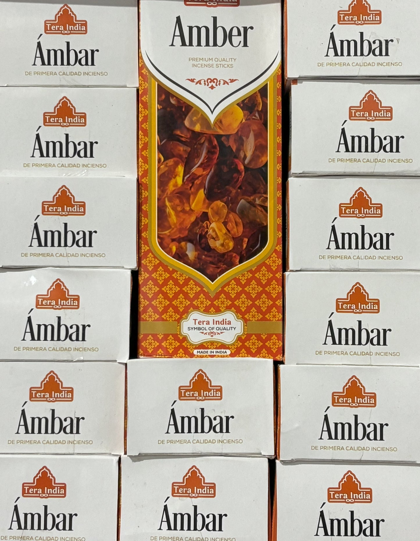 Amber Incense - Case (6 Boxes per Case)