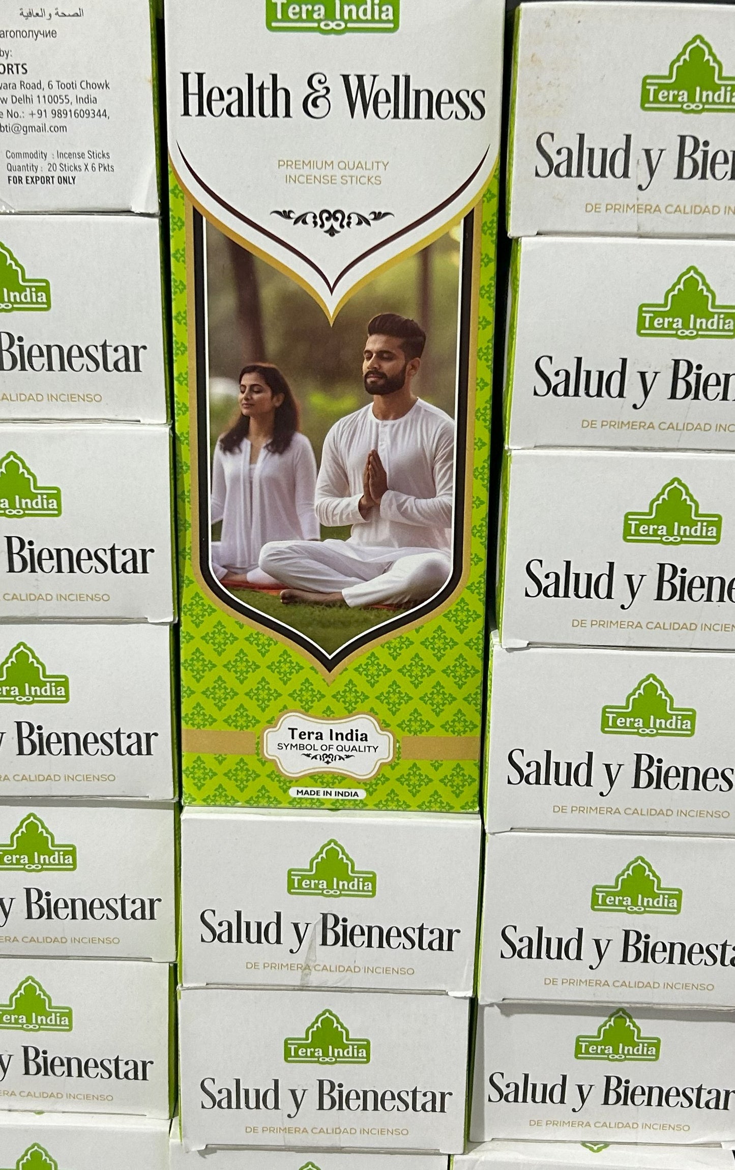 Health & Wellness Incense - Case (6 Boxes per Case)