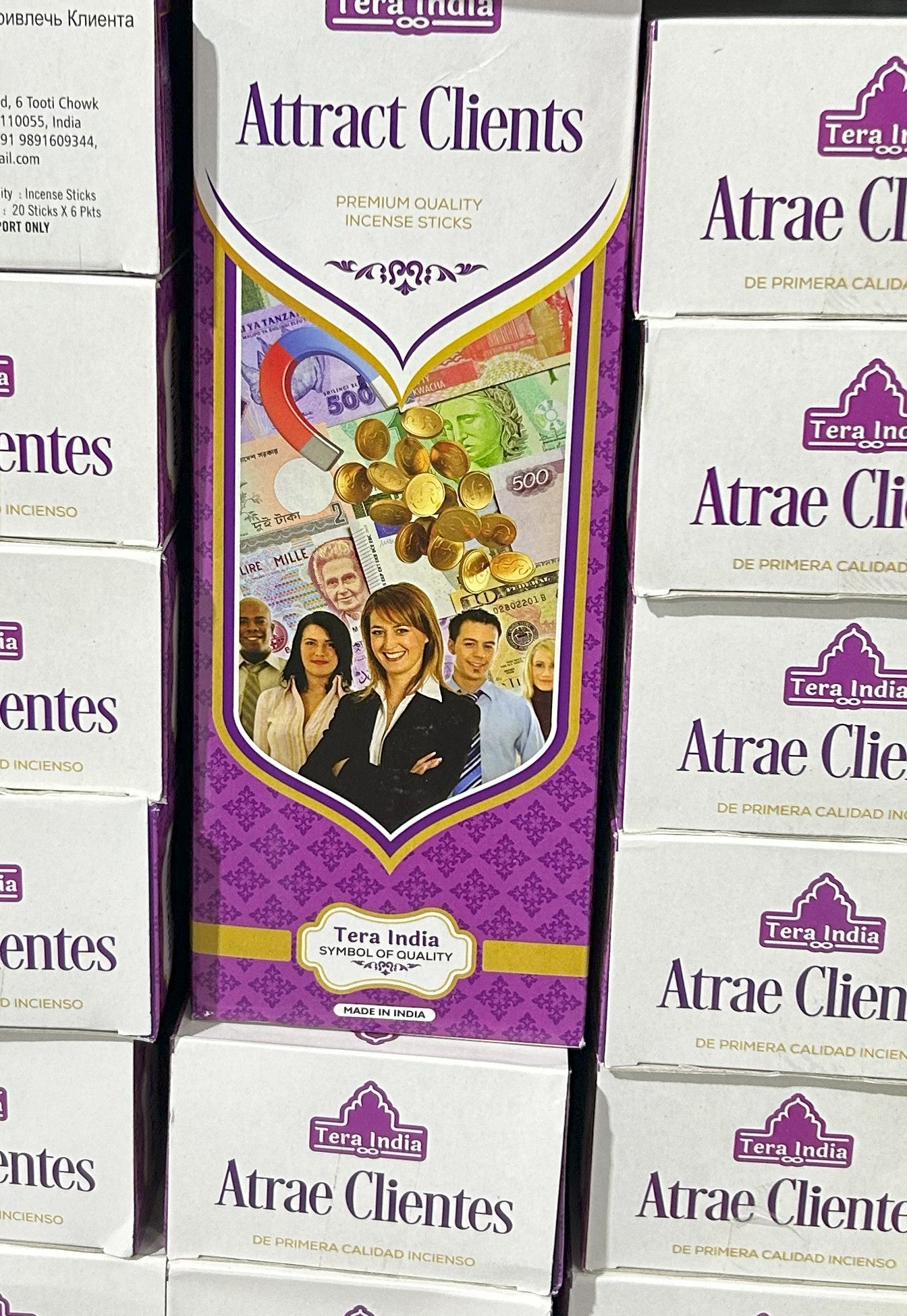Attract Clients Incense - Case (6 Boxes per Case)
