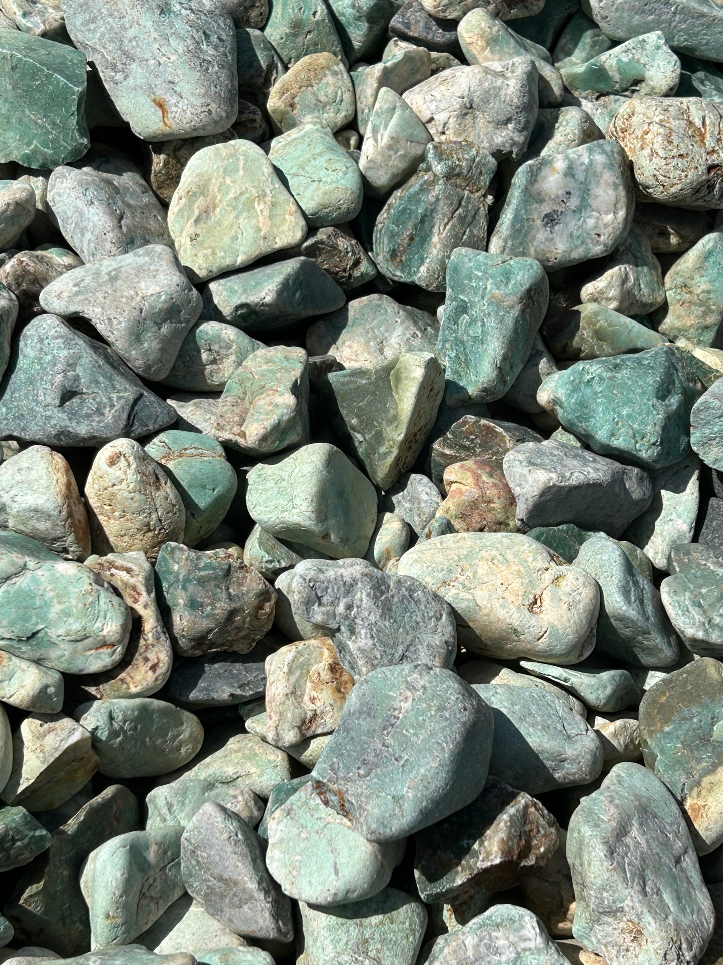 River Tumbled Prase (10lb Lot)