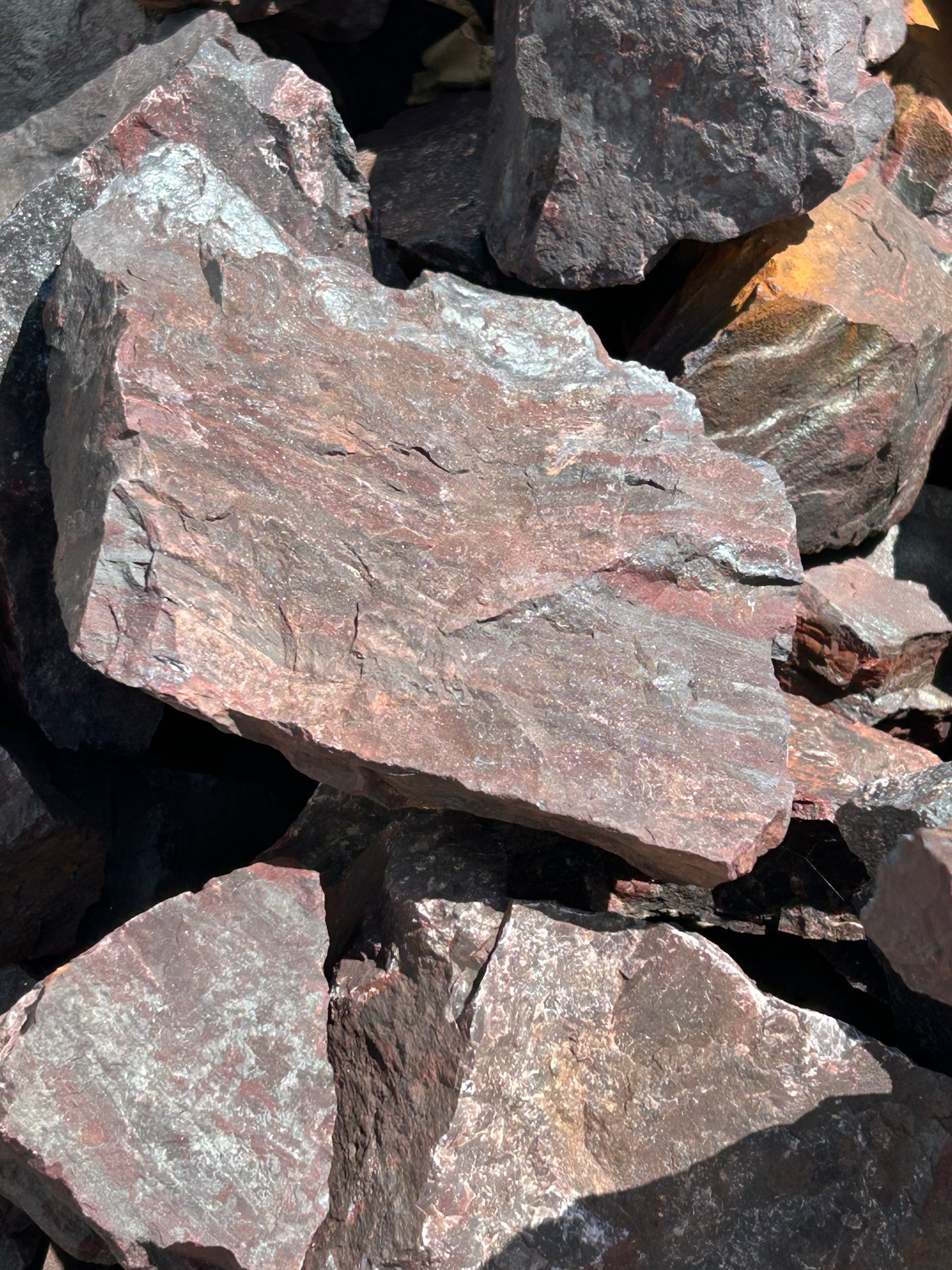 Hematite/Red Jasper (10lb Lot)