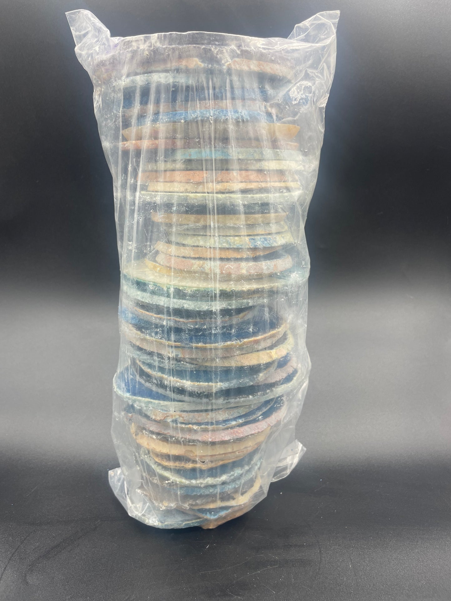 Mixed Agate Slices (50 Pieces)