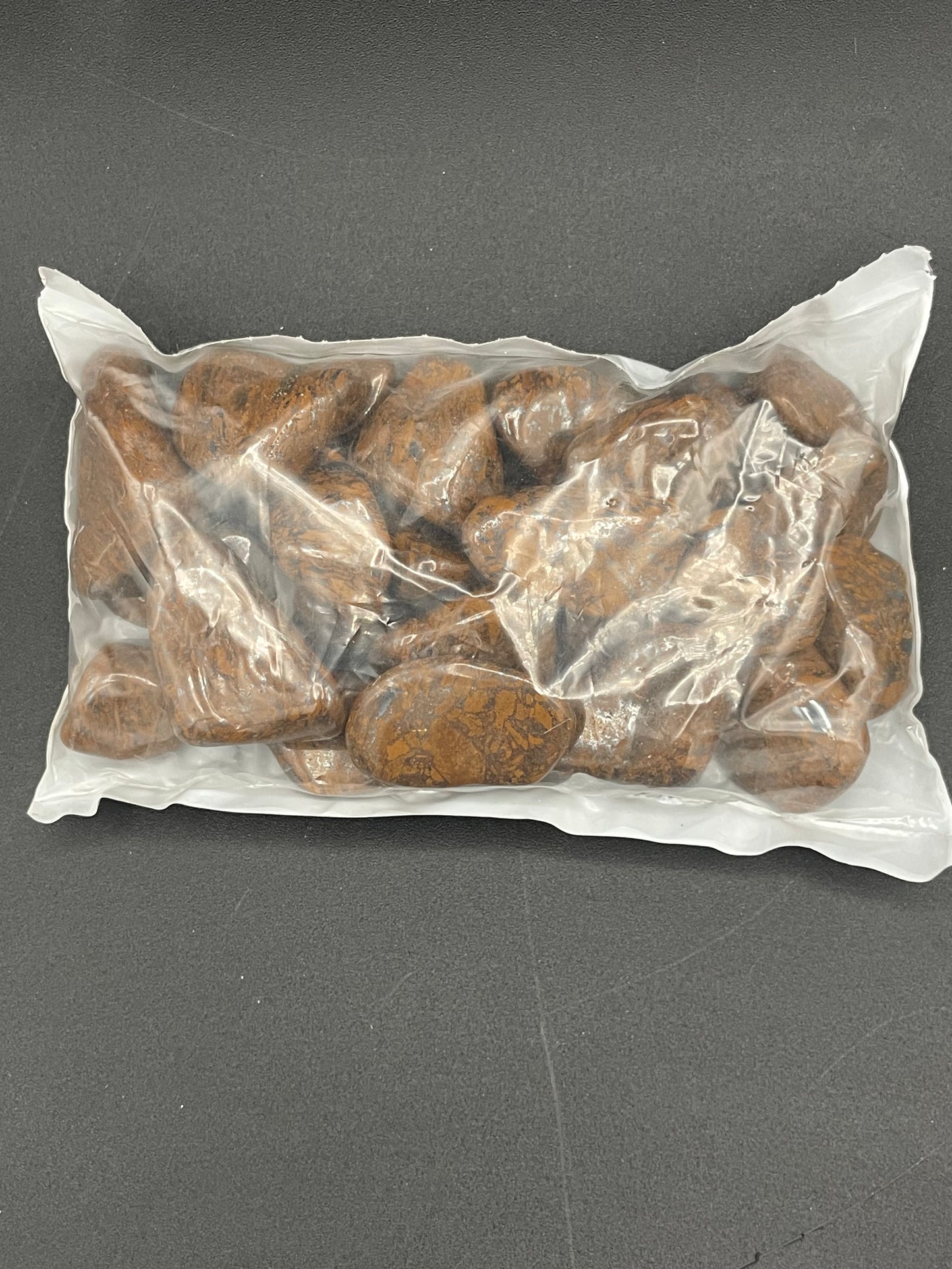 Tiger Ember Jasper (Med) 1lb Tumbled Bag