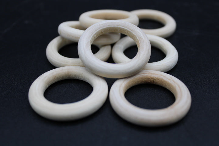 Natural Wood Sphere Stand (40mm)