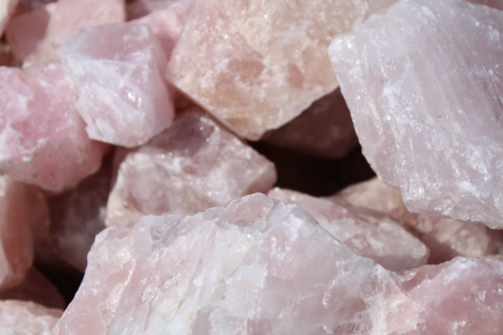 A Grade Rose Quartz (10lb Lot)
