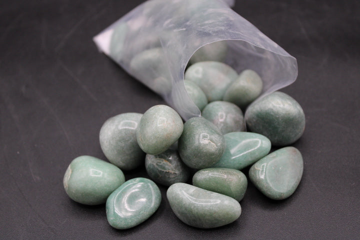 Green Aventurine 1lb Tumbled Bag