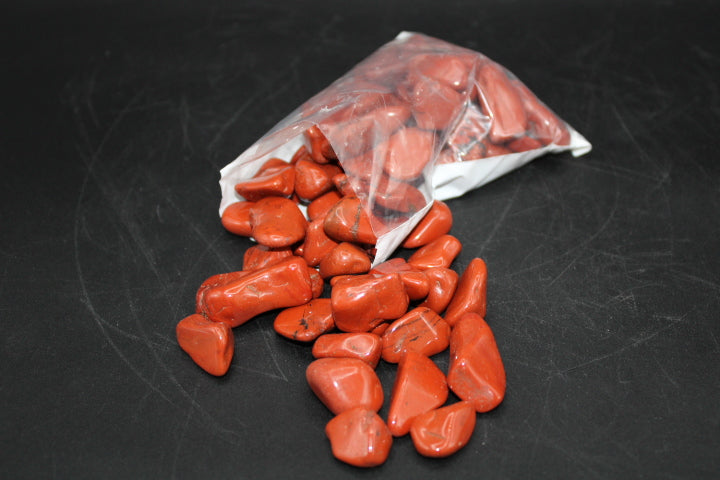 Red Jasper 1lb Tumbled Bag