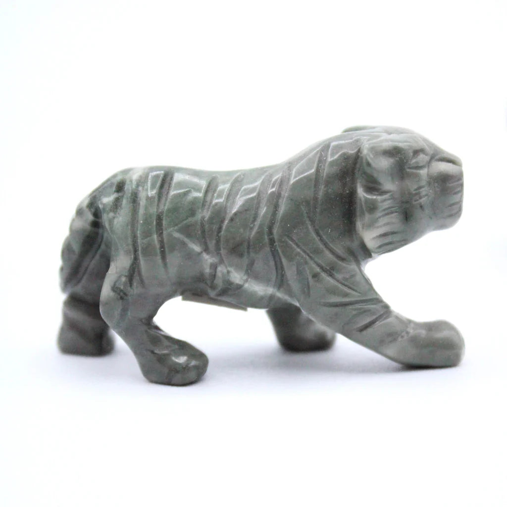 Marble Tiger Carving 20pc Lot