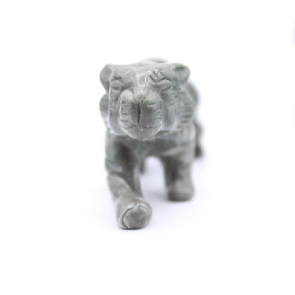 Marble Tiger Carving 20pc Lot