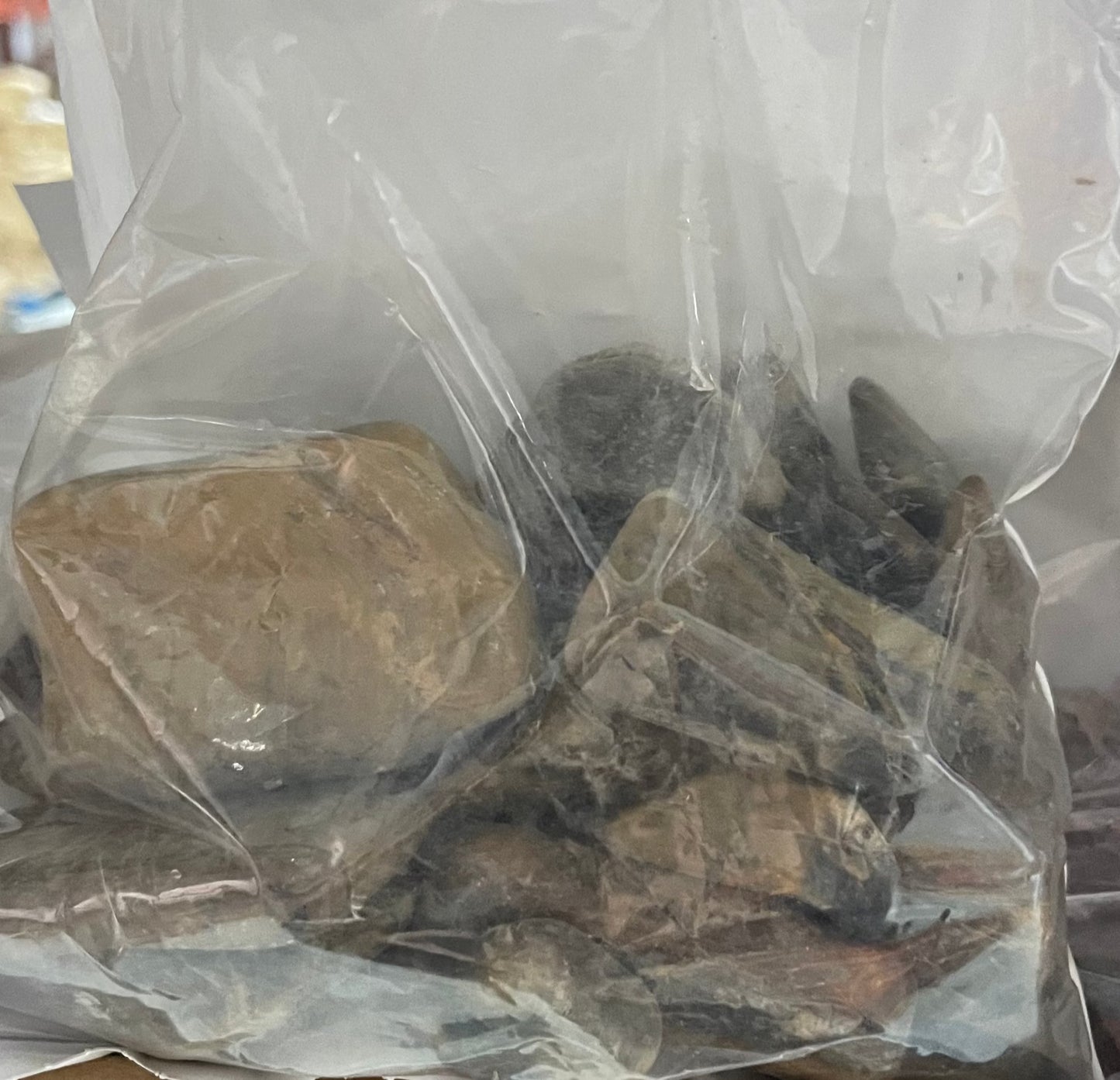 Matte Tigers Eye 1lb Tumbled Bag