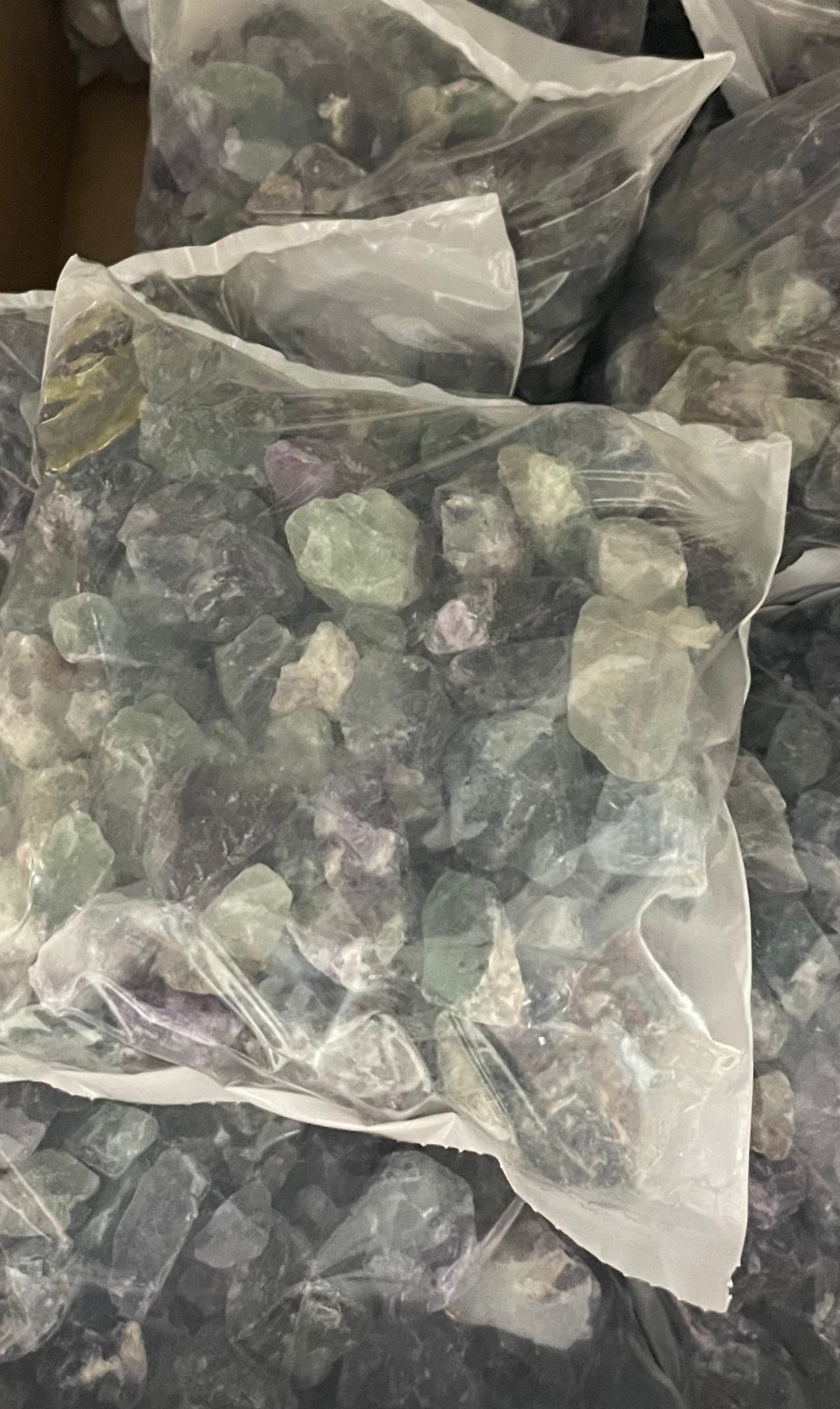 Rough Fluorite 2lb Bag