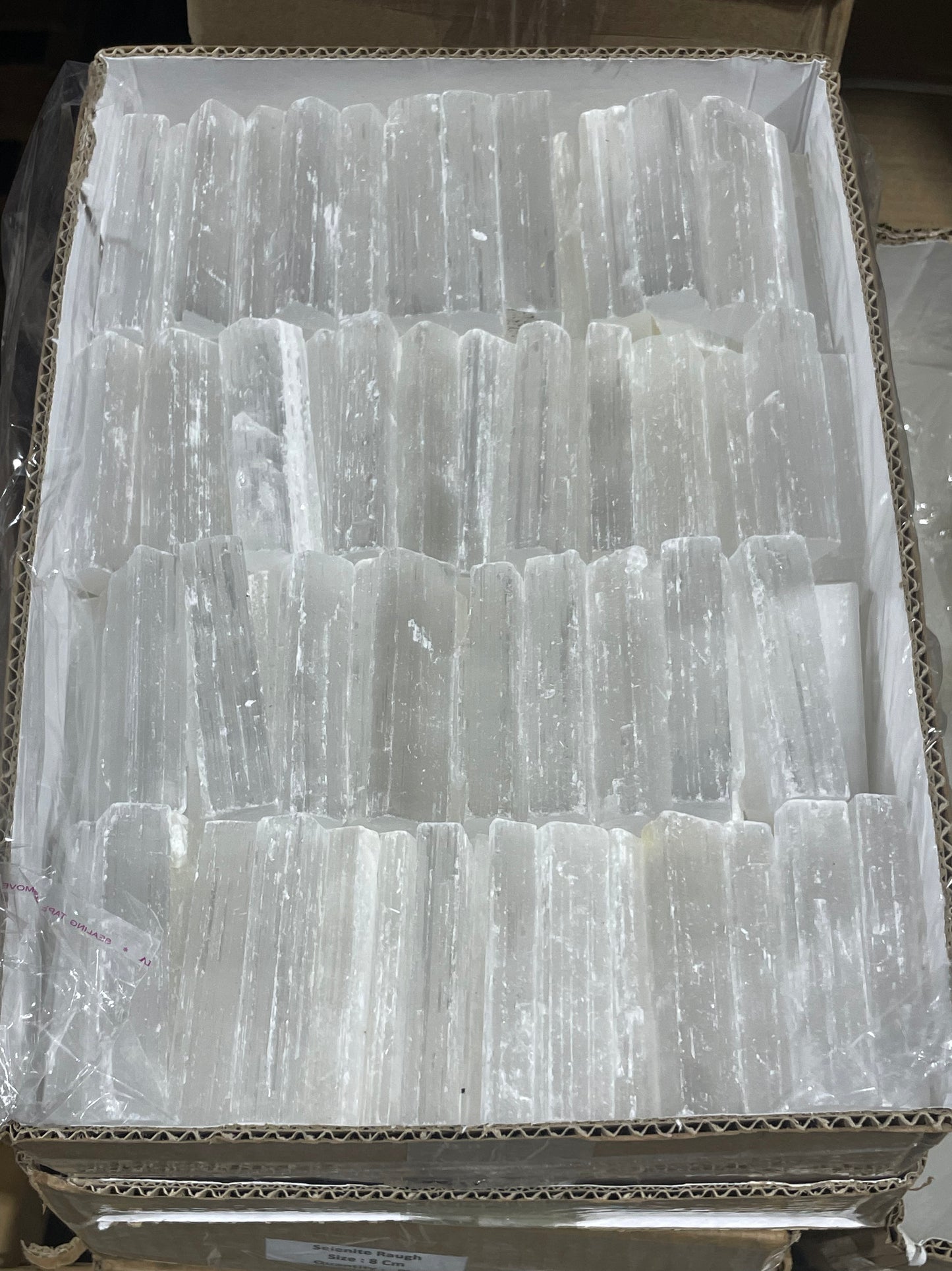 8 cm Selenite Stick (Case)