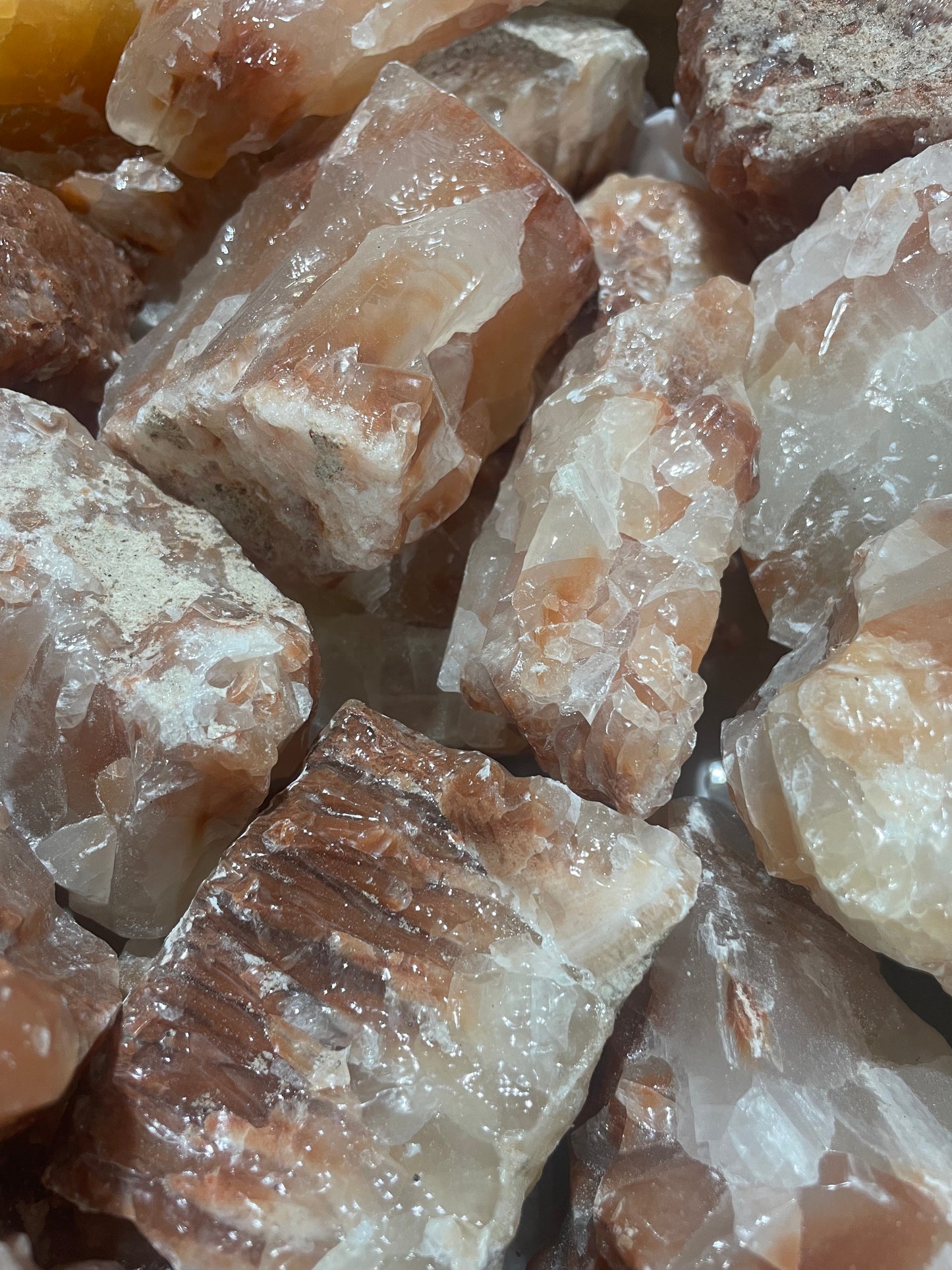 Red Calcite (10lb Lot)