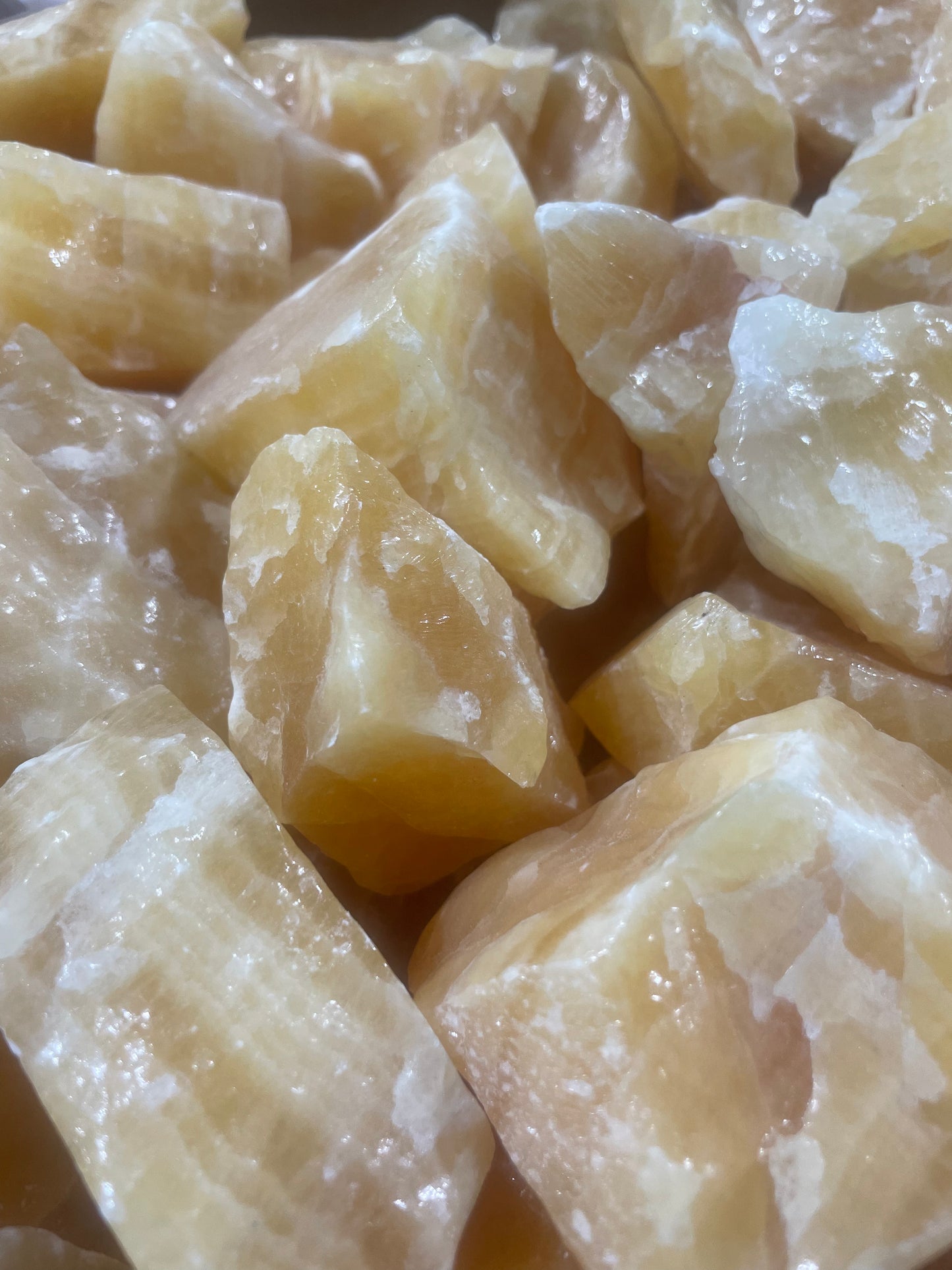 Yellow Calcite (10lb Lot)