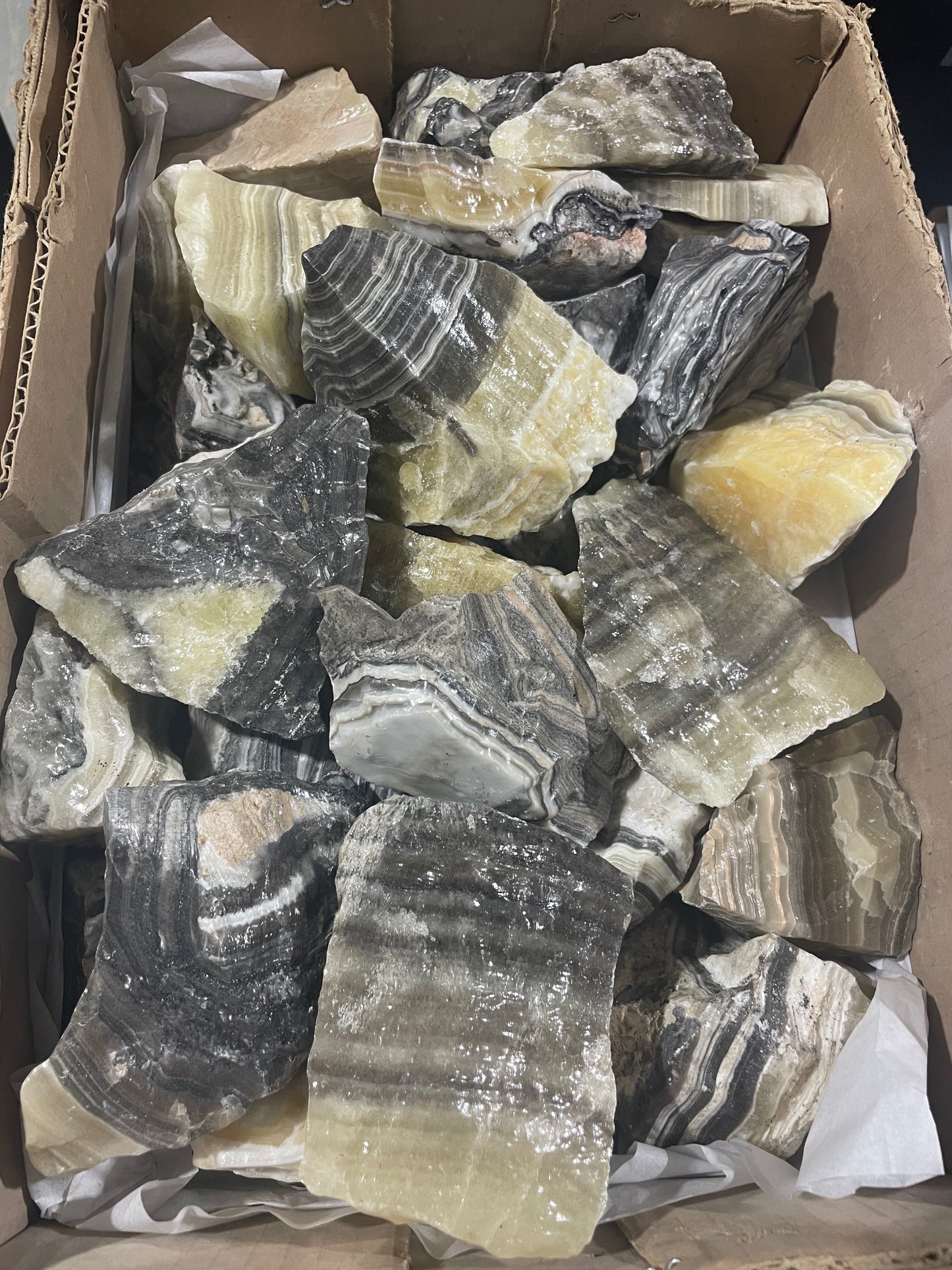 Banded Calcite (10lb Lot)