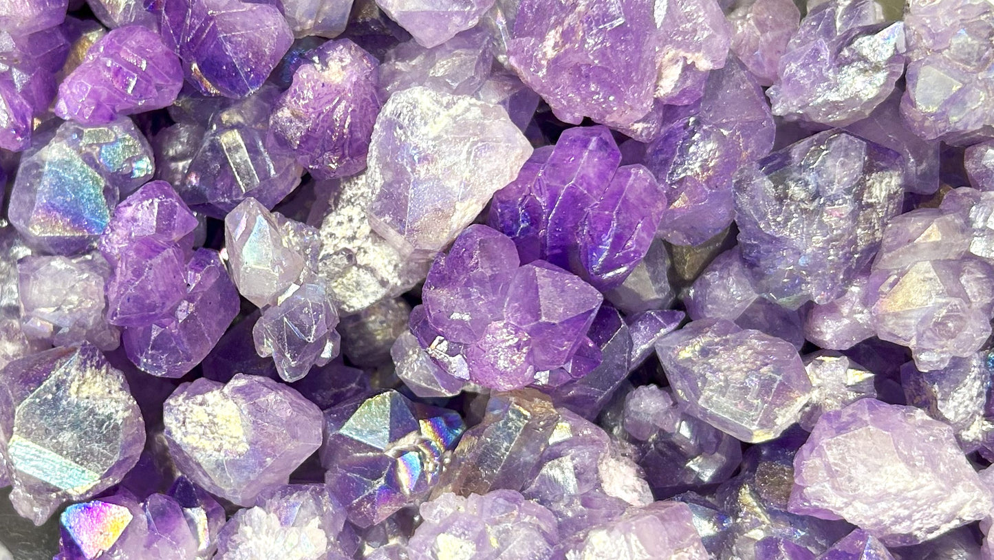 Electroplated Lilac Quartz