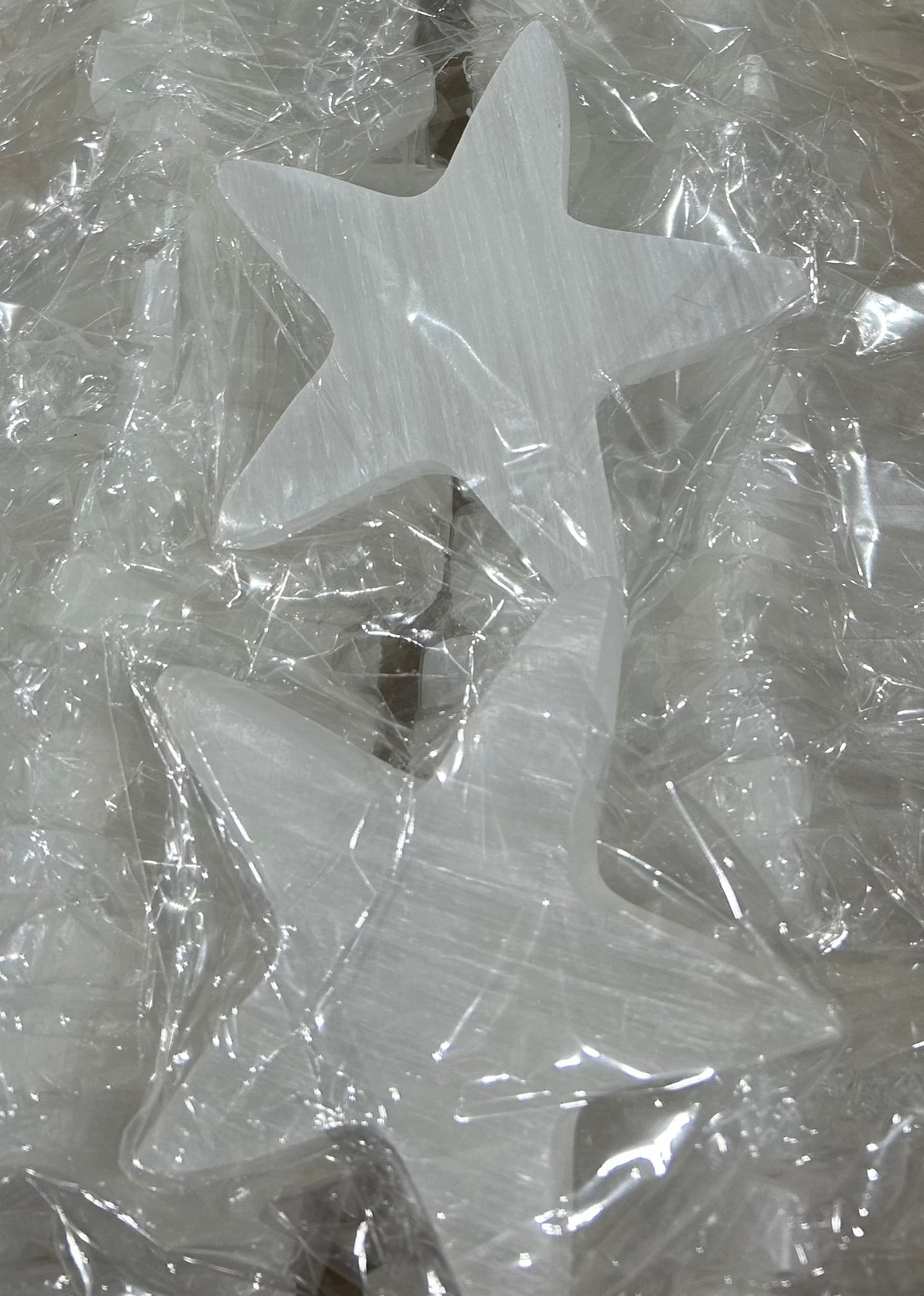 10 cm Selenite Stars (20 pcs)