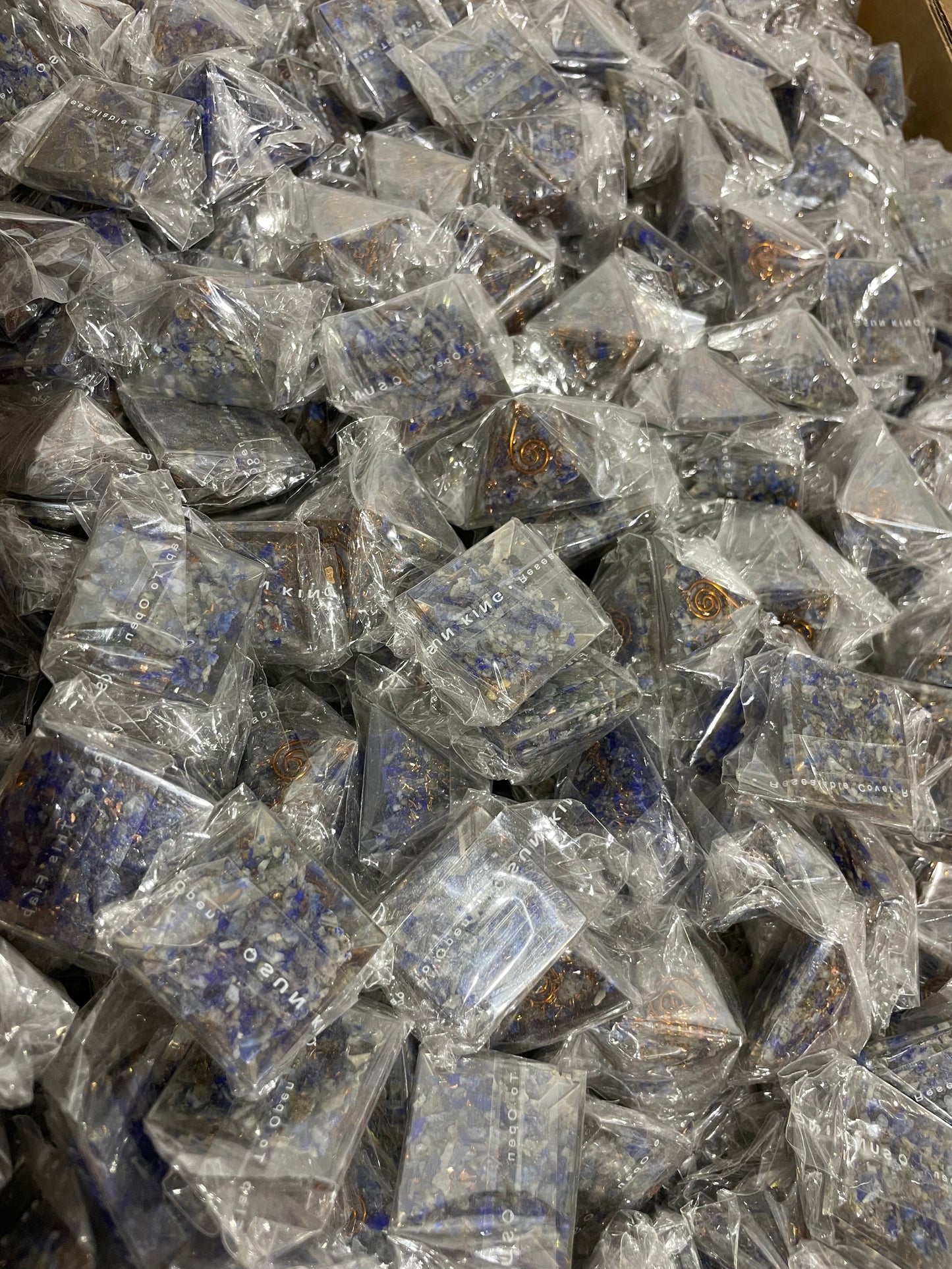 Lapis Lazuli Mini Orgonite 10pc Lot