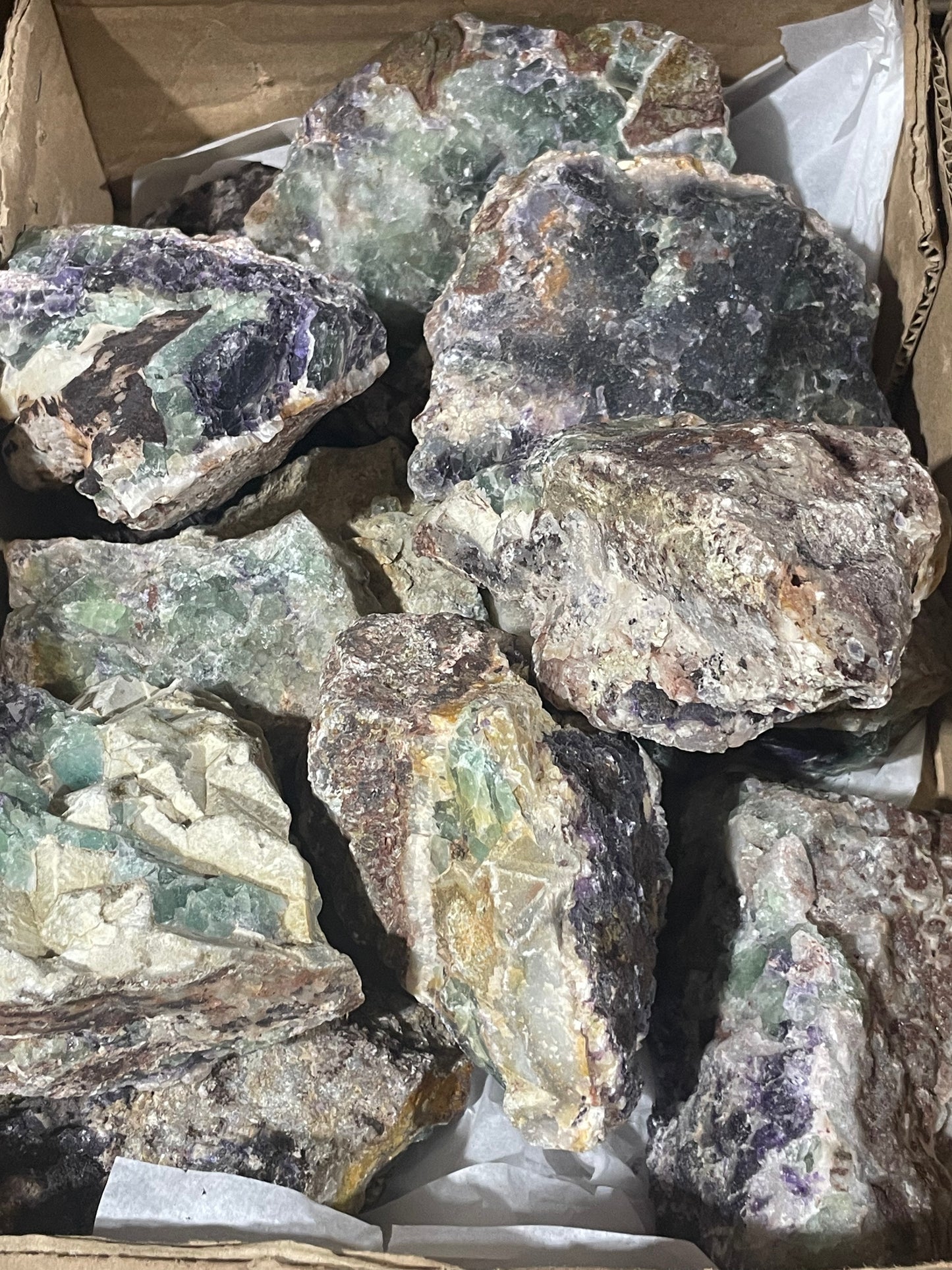 Fluorite (10lb Lot)
