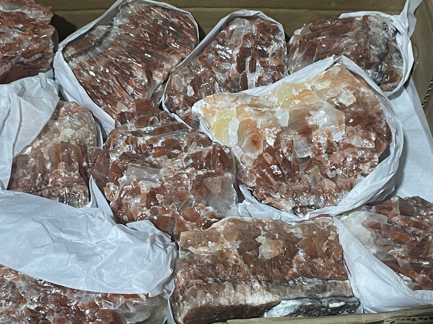 Red Calcite (10lb Lot)