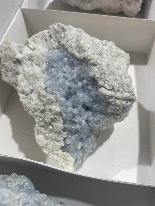 Canadian Blue Calcite (Flat)