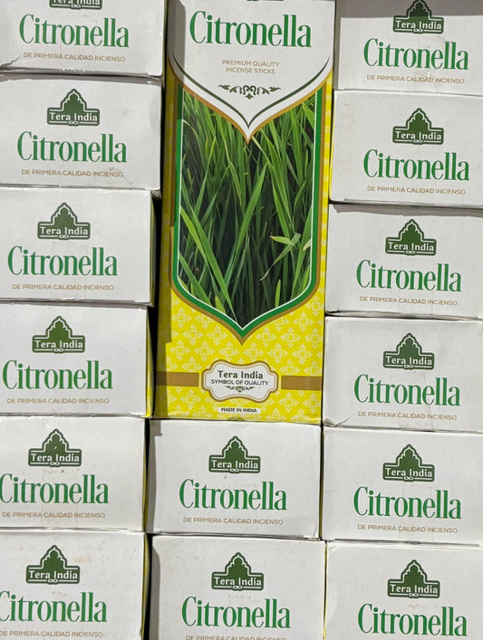 Citronella Incense - Case (6 Boxes per Case)