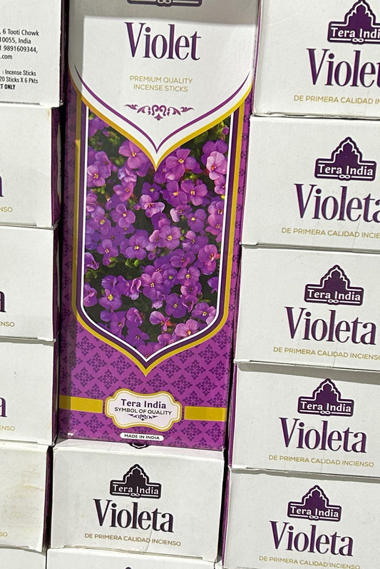 Sweet Violet Incense - Case (6 Boxes per Case)