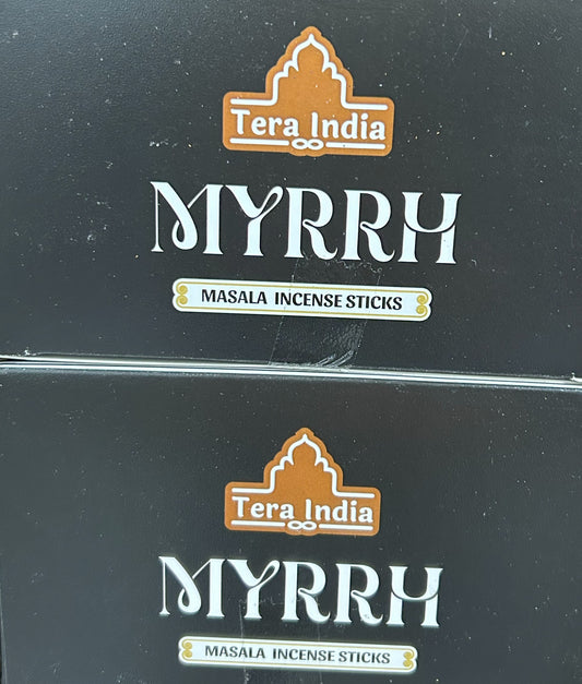 Myrrh Incense - Case (12 Boxes per Case)