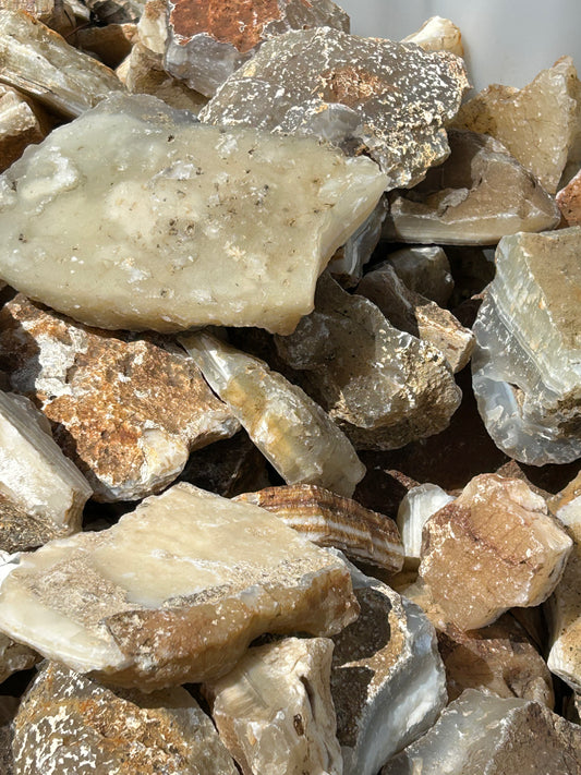 White Agate (10lb Lot)