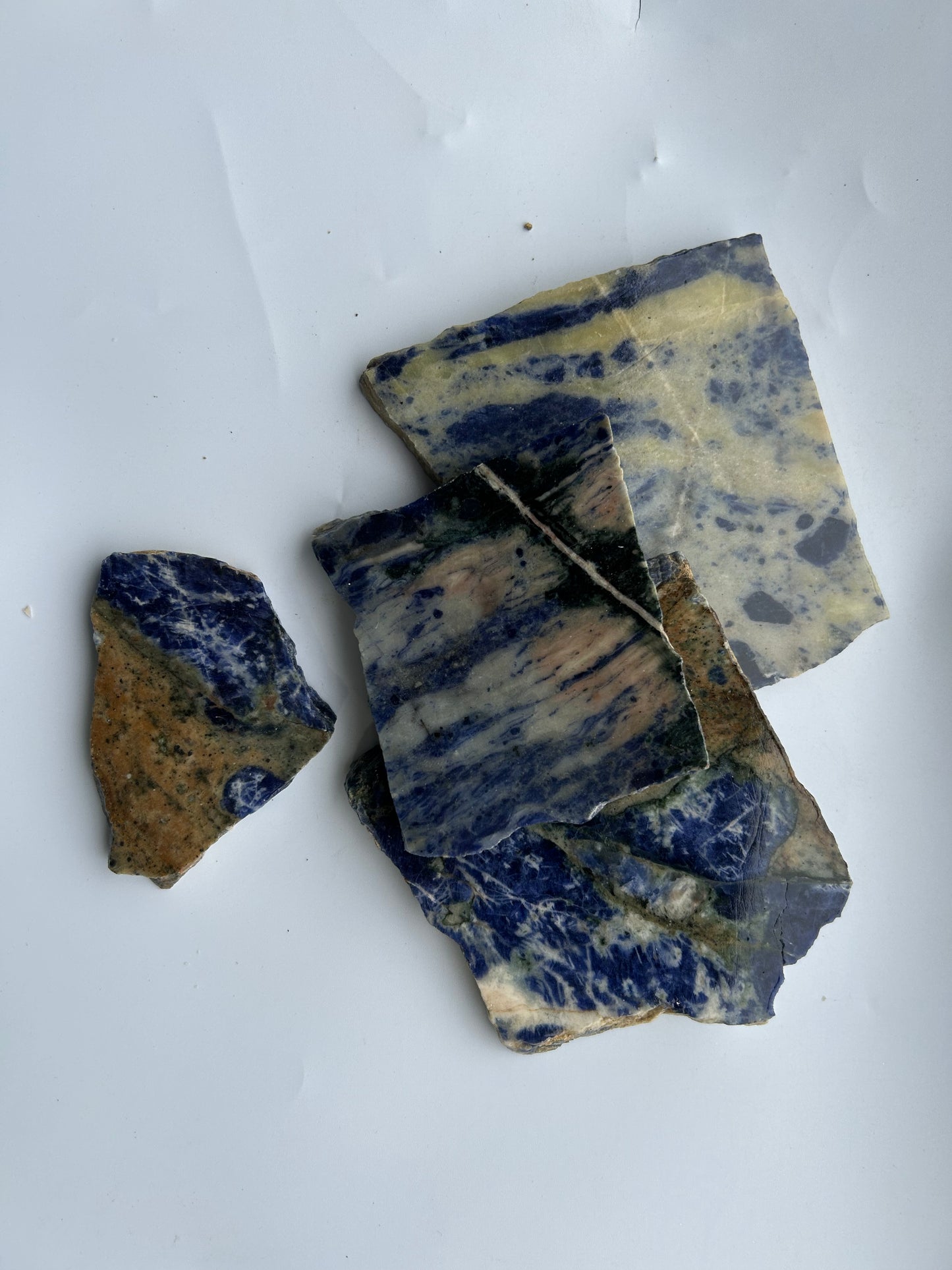 Stormy Calcite Slab Flat