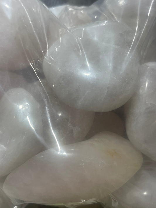 Large Tumbled Rose Quartz 2lb Bag