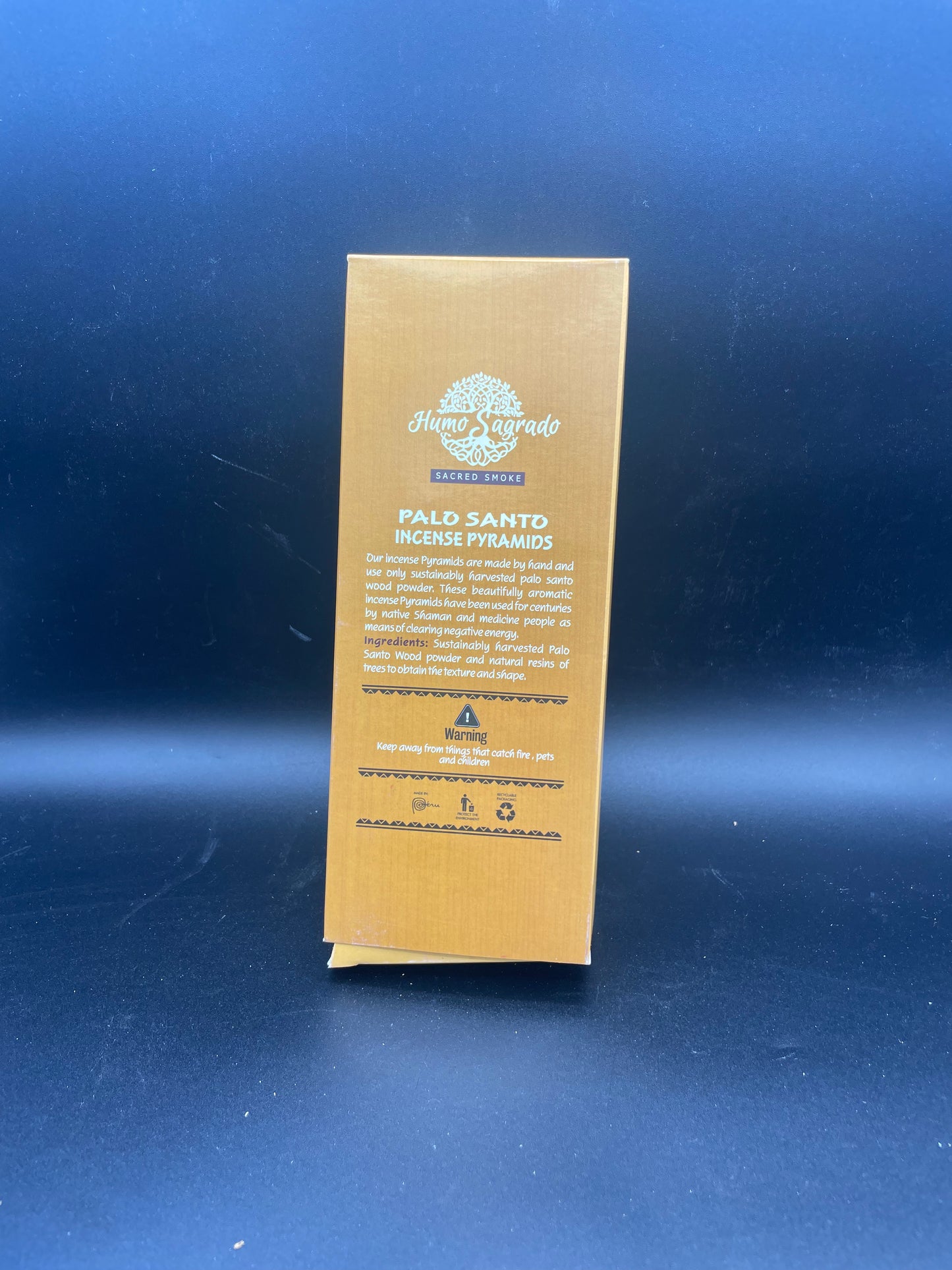 Palo Santo Incense Pyramids (10 Pyramids)